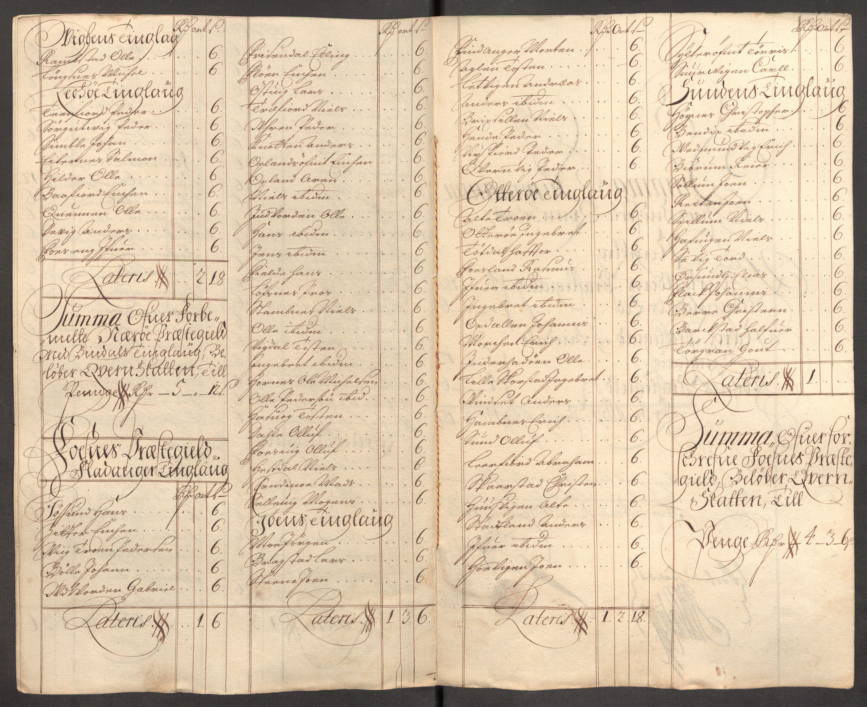 Rentekammeret inntil 1814, Reviderte regnskaper, Fogderegnskap, RA/EA-4092/R64/L4431: Fogderegnskap Namdal, 1709-1710, p. 116