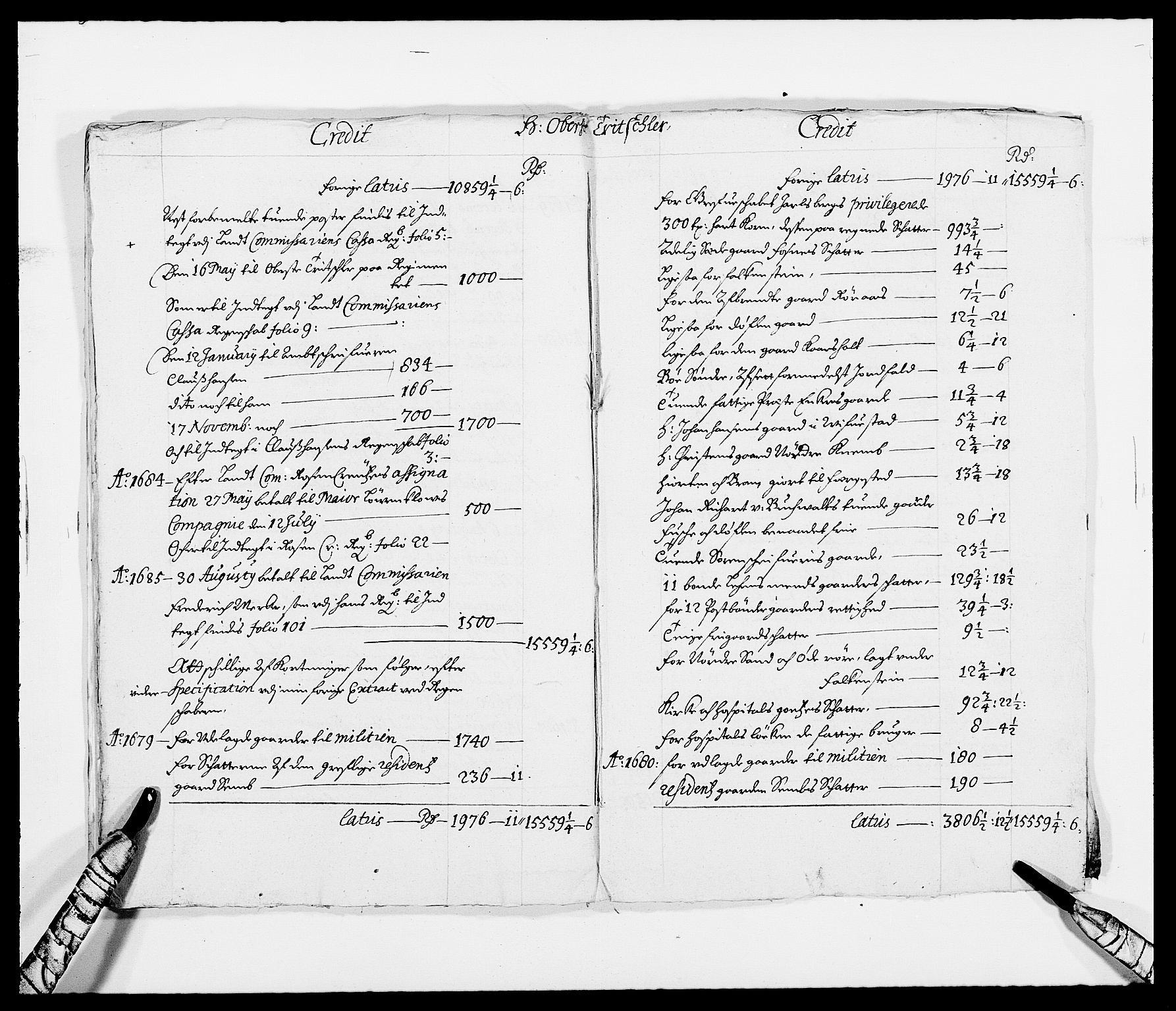 Rentekammeret inntil 1814, Reviderte regnskaper, Fogderegnskap, RA/EA-4092/R32/L1849: Fogderegnskap Jarlsberg grevskap, 1679-1680, p. 69
