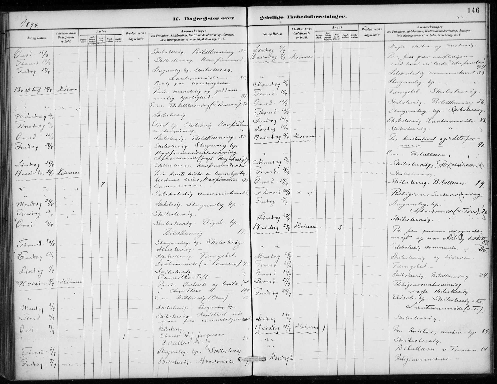 Den norske sjømannsmisjon i utlandet/Antwerpen, AV/SAB-SAB/PA-0105/H/Ha/L0002: Parish register (official) no. A 2, 1887-1913, p. 146