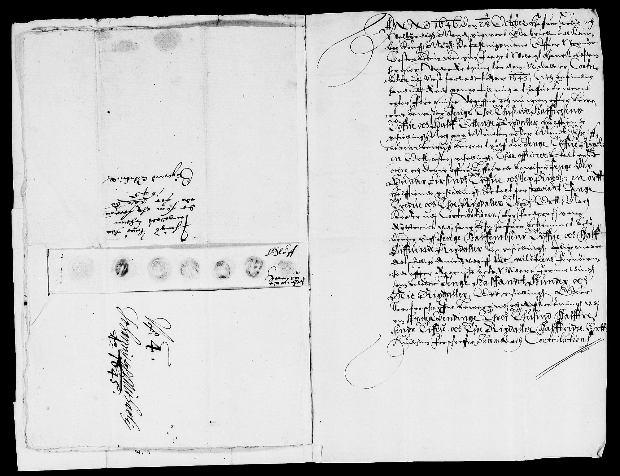 Rentekammeret inntil 1814, Reviderte regnskaper, Lensregnskaper, AV/RA-EA-5023/R/Rb/Rbg/L0007: Verne kloster len, 1623-1647