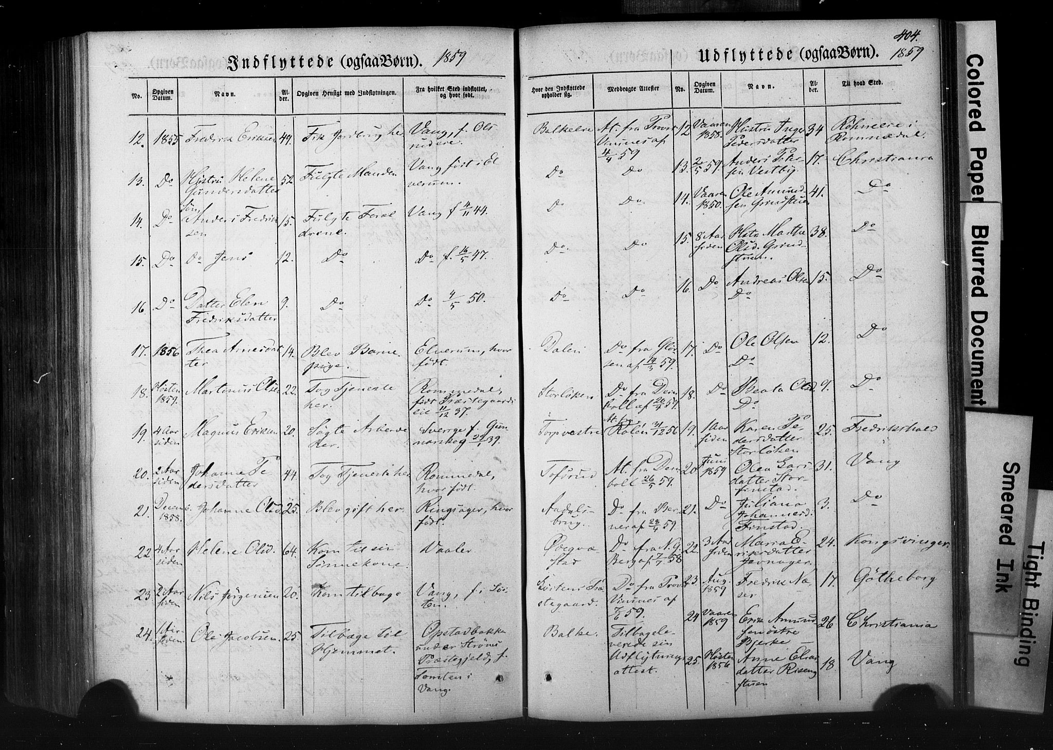 Løten prestekontor, AV/SAH-PREST-022/K/Ka/L0007: Parish register (official) no. 7, 1850-1859, p. 404