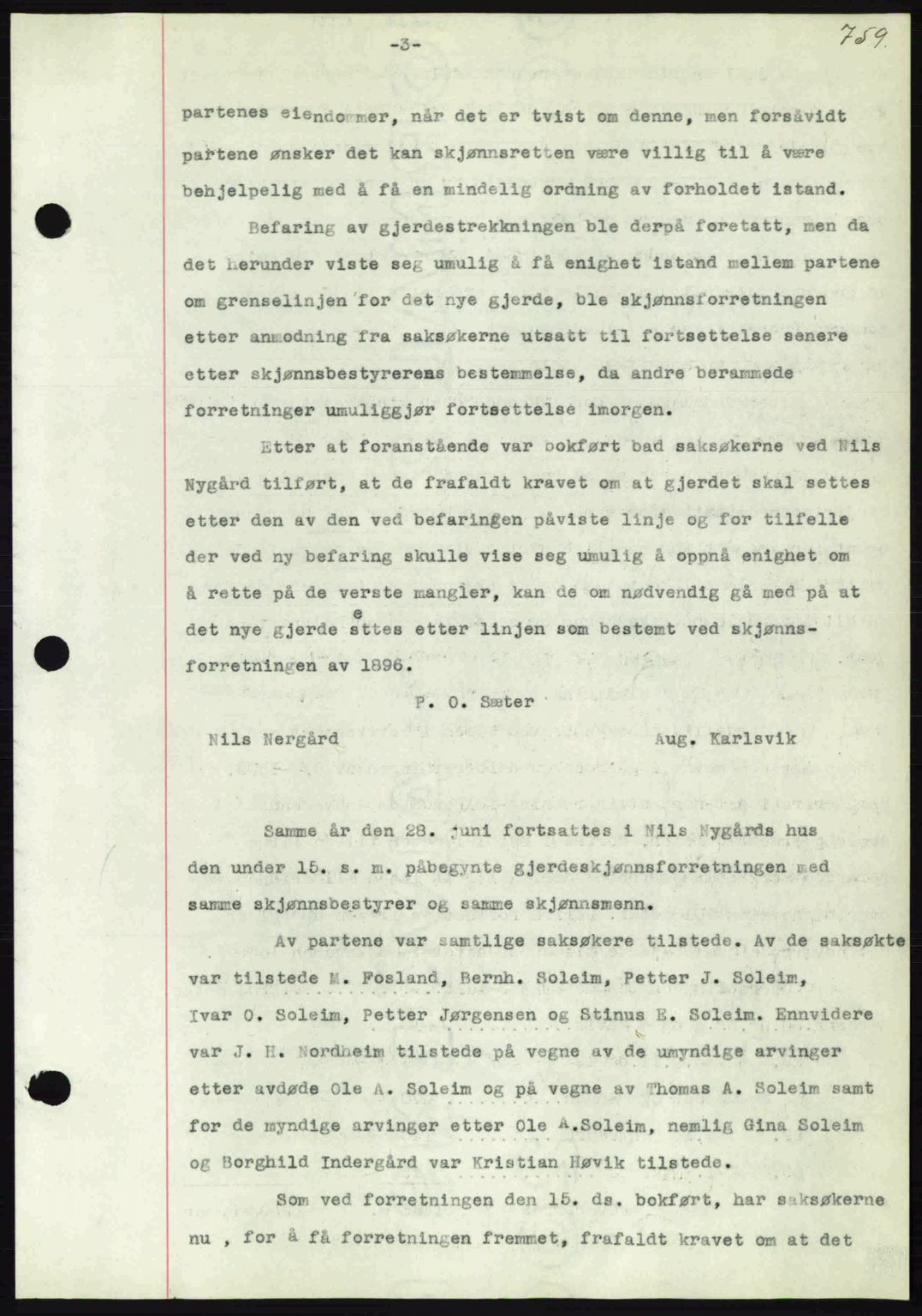 Nordmøre sorenskriveri, AV/SAT-A-4132/1/2/2Ca: Mortgage book no. B85, 1939-1939, Diary no: : 2084/1939