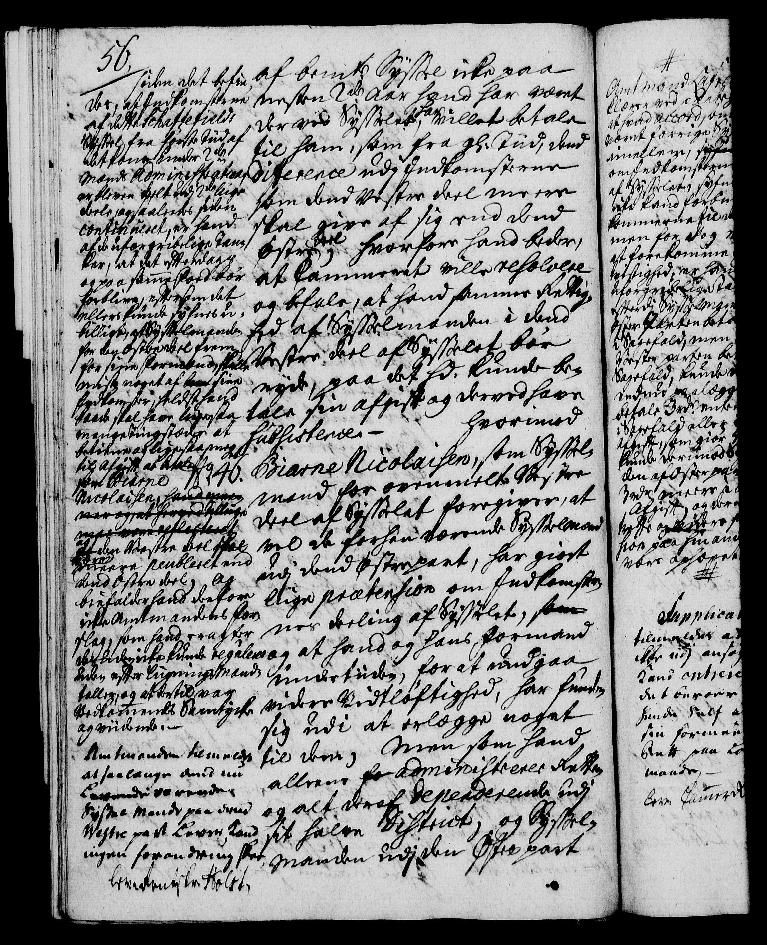 Rentekammeret, Kammerkanselliet, RA/EA-3111/G/Gh/Gha/L0022: Norsk ekstraktmemorialprotokoll (merket RK 53.67), 1739-1741, p. 56