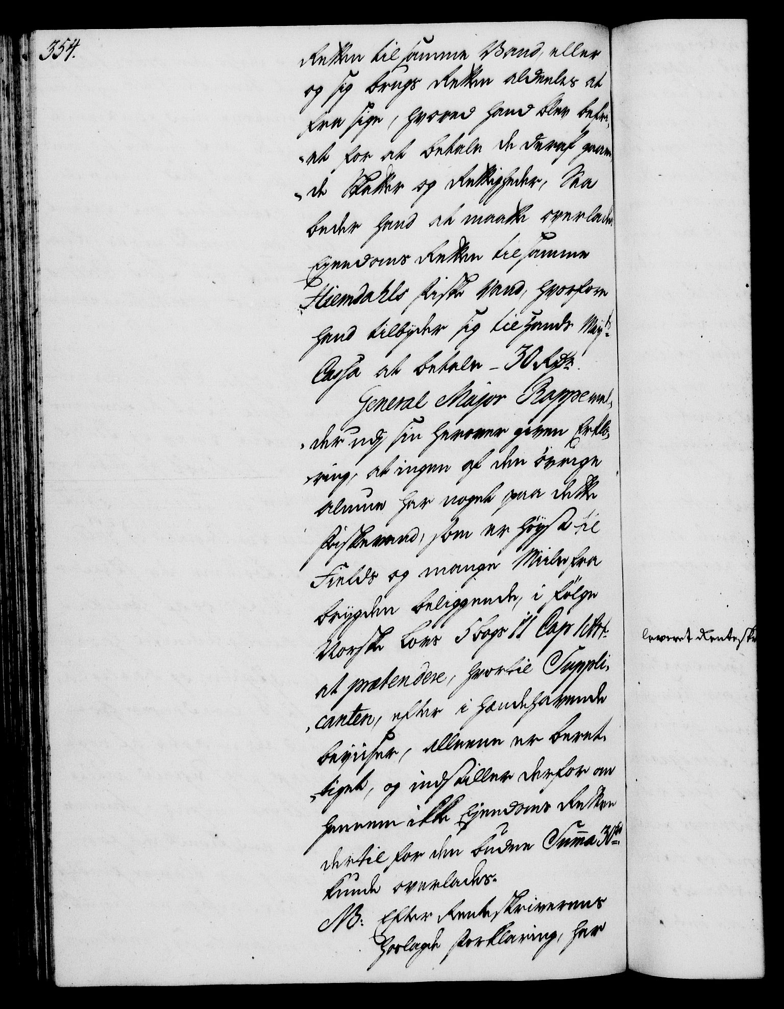 Rentekammeret, Kammerkanselliet, AV/RA-EA-3111/G/Gh/Gha/L0026: Norsk ekstraktmemorialprotokoll (merket RK 53.71), 1744-1745, p. 354