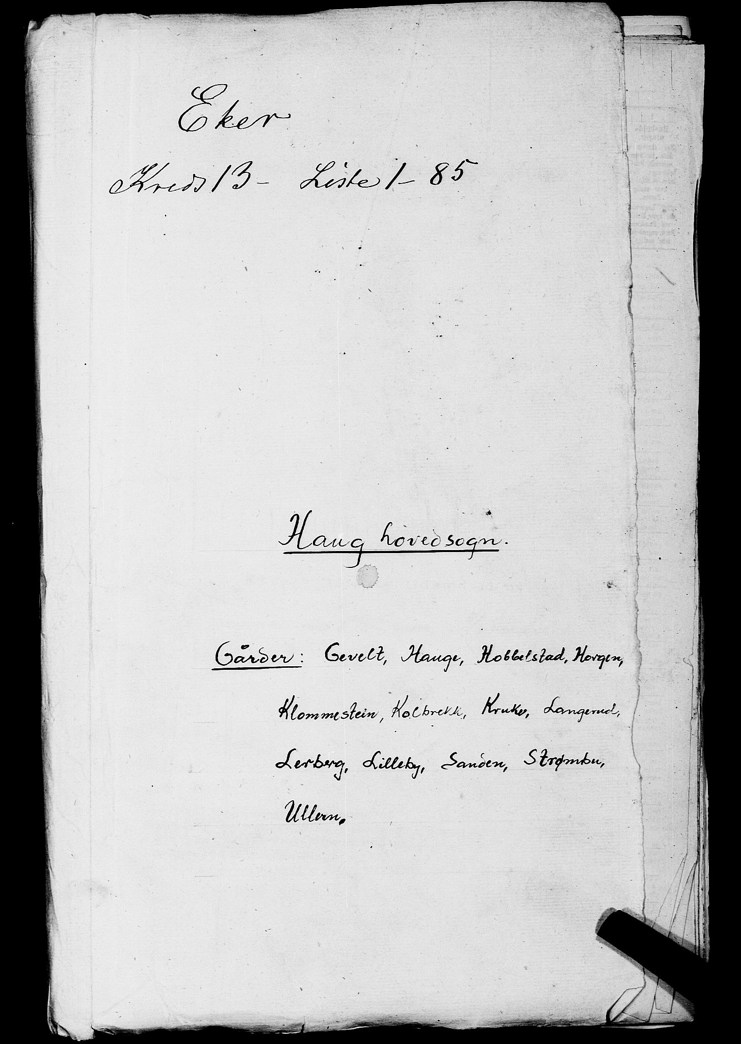 SAKO, 1875 census for 0624P Eiker, 1875, p. 2186