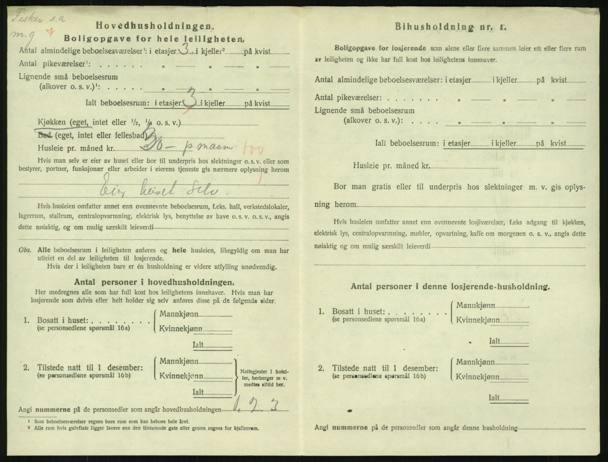 SAKO, 1920 census for Horten, 1920, p. 5732