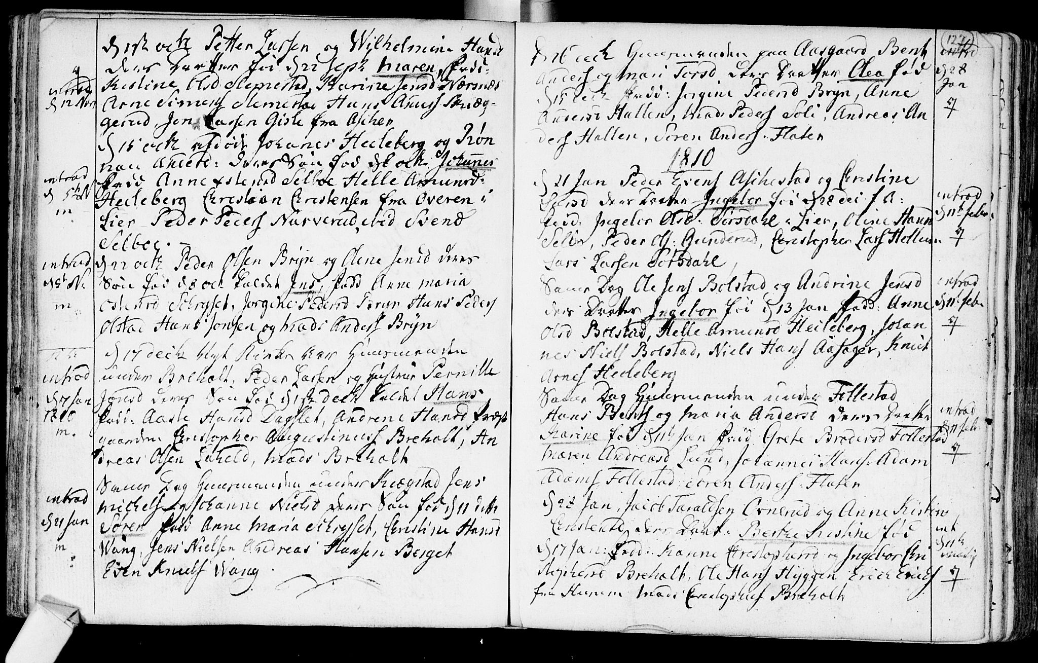Røyken kirkebøker, SAKO/A-241/F/Fa/L0003: Parish register (official) no. 3, 1782-1813, p. 127