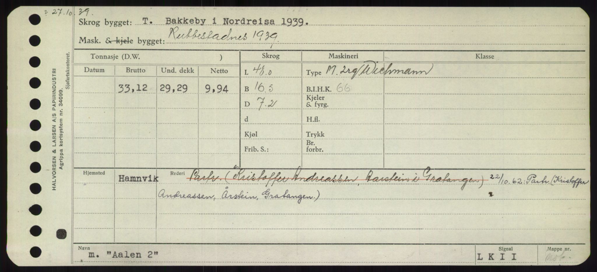 Sjøfartsdirektoratet med forløpere, Skipsmålingen, RA/S-1627/H/Hd/L0041: Fartøy, Vi-Ås, p. 649