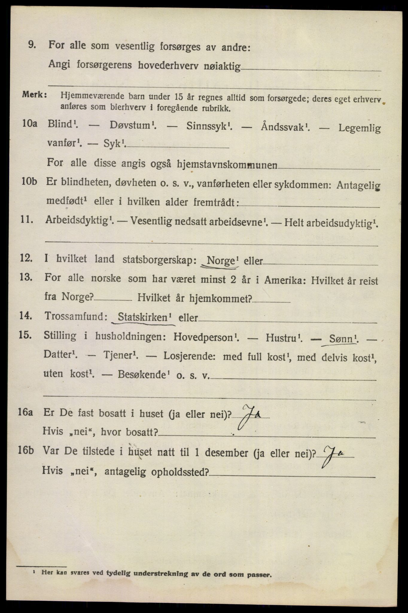 SAKO, 1920 census for Norderhov, 1920, p. 20301