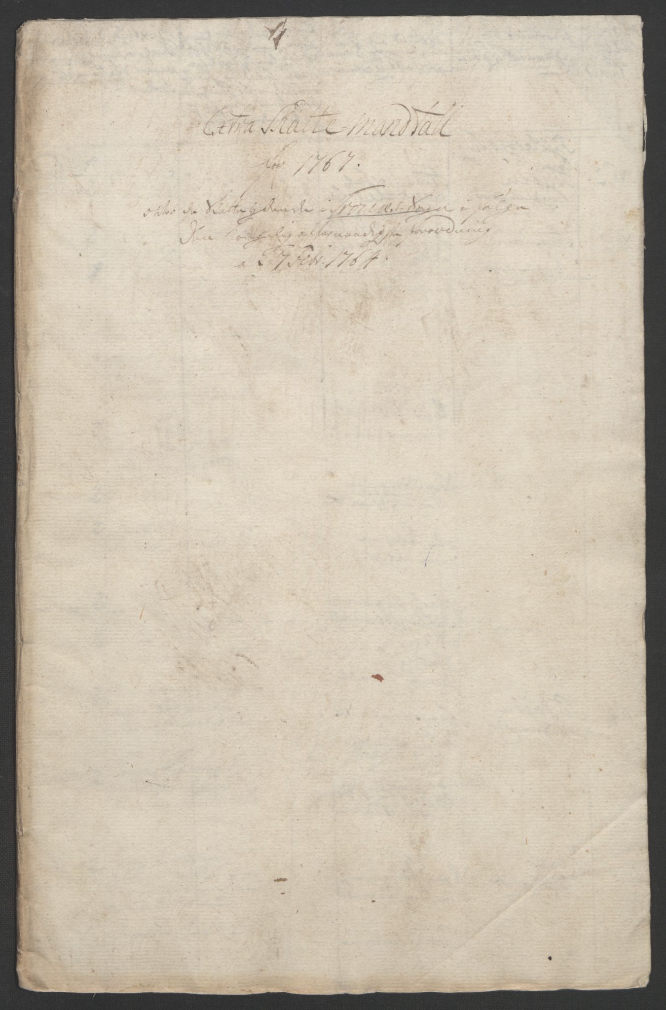 Rentekammeret inntil 1814, Realistisk ordnet avdeling, RA/EA-4070/Ol/L0022b: [Gg 10]: Ekstraskatten, 23.09.1762. Senja og Troms, 1765-1768, p. 120