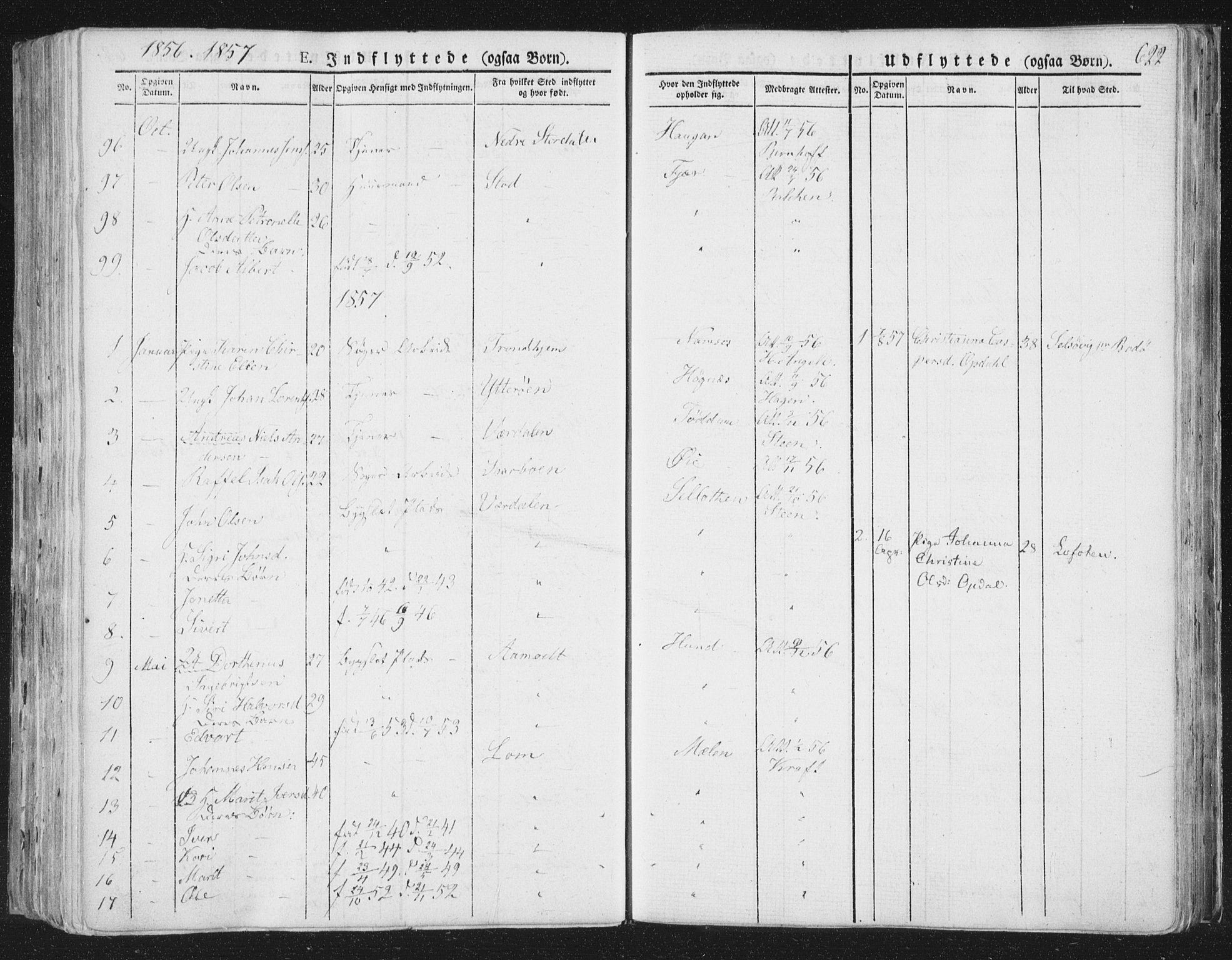 Ministerialprotokoller, klokkerbøker og fødselsregistre - Nord-Trøndelag, AV/SAT-A-1458/764/L0552: Parish register (official) no. 764A07b, 1824-1865, p. 622
