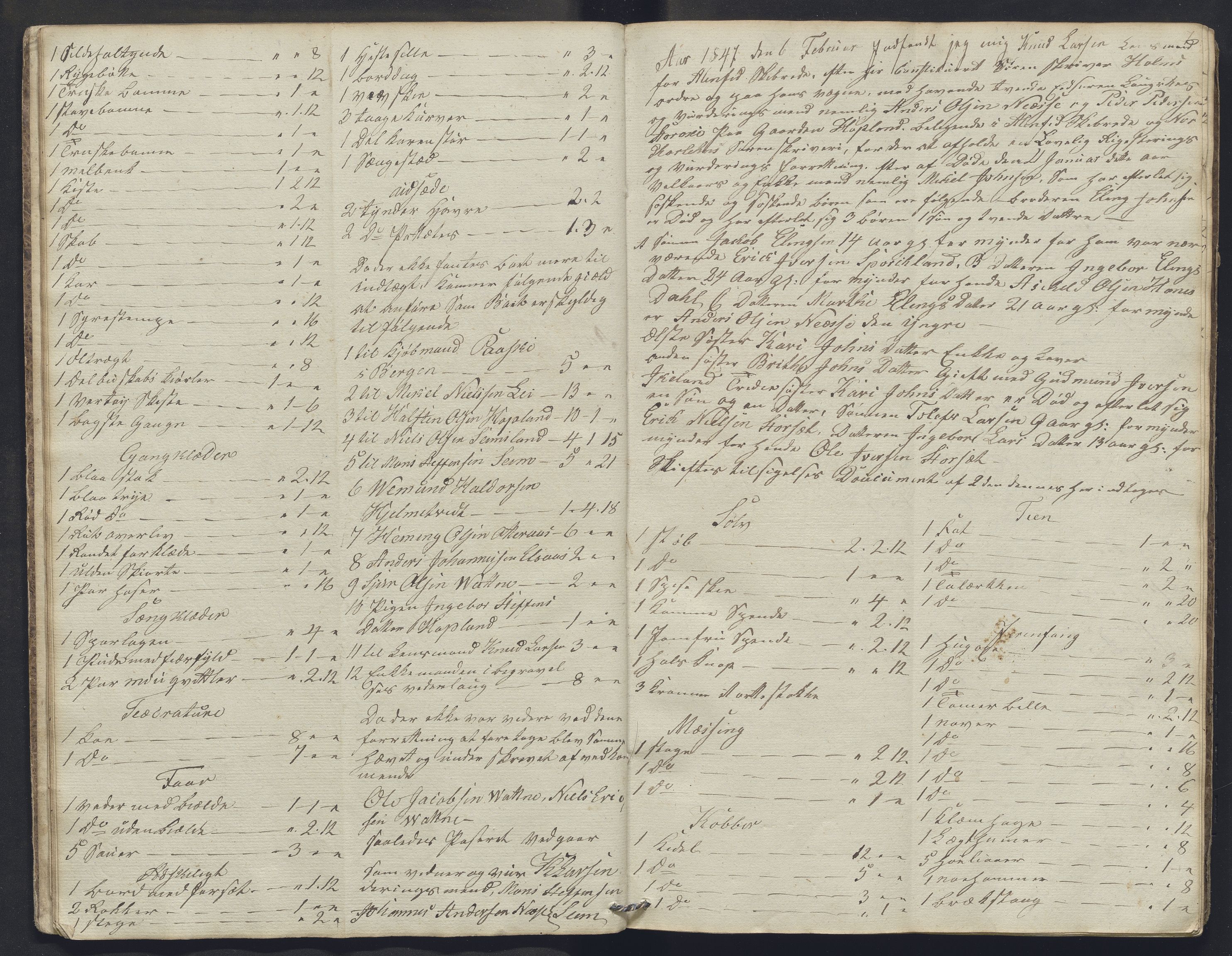 Nordhordland sorenskrivar, SAB/A-2901/1/H/Hb/L0003: Registreringsprotokollar, 1846-1852, p. 7