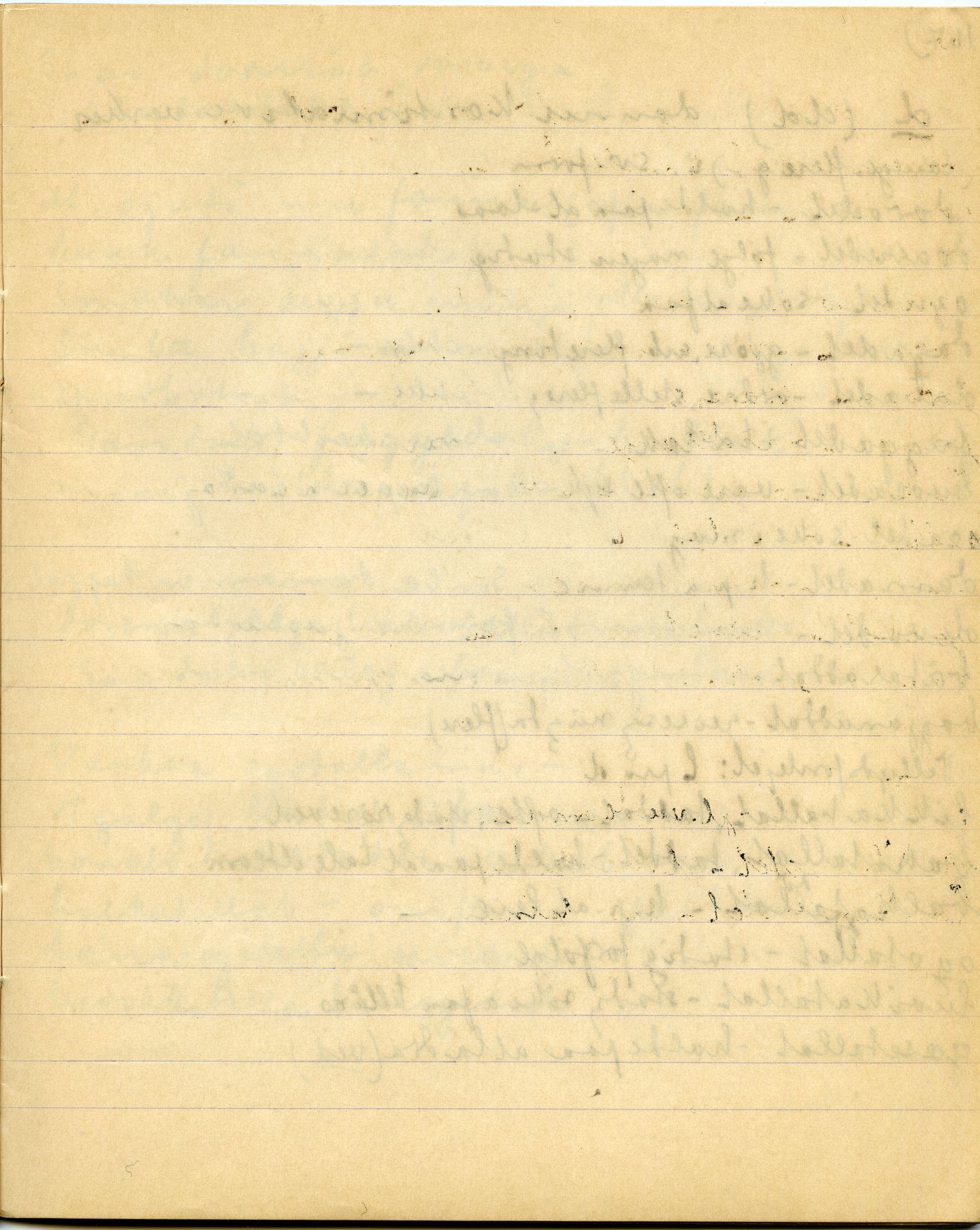 Johan Beronkas testamentariske gave, FMFB/A-1098/G/L0020: Notatbok om Nesseby–lappisk / Nesseby-dialekten (5 stykker), p. 10