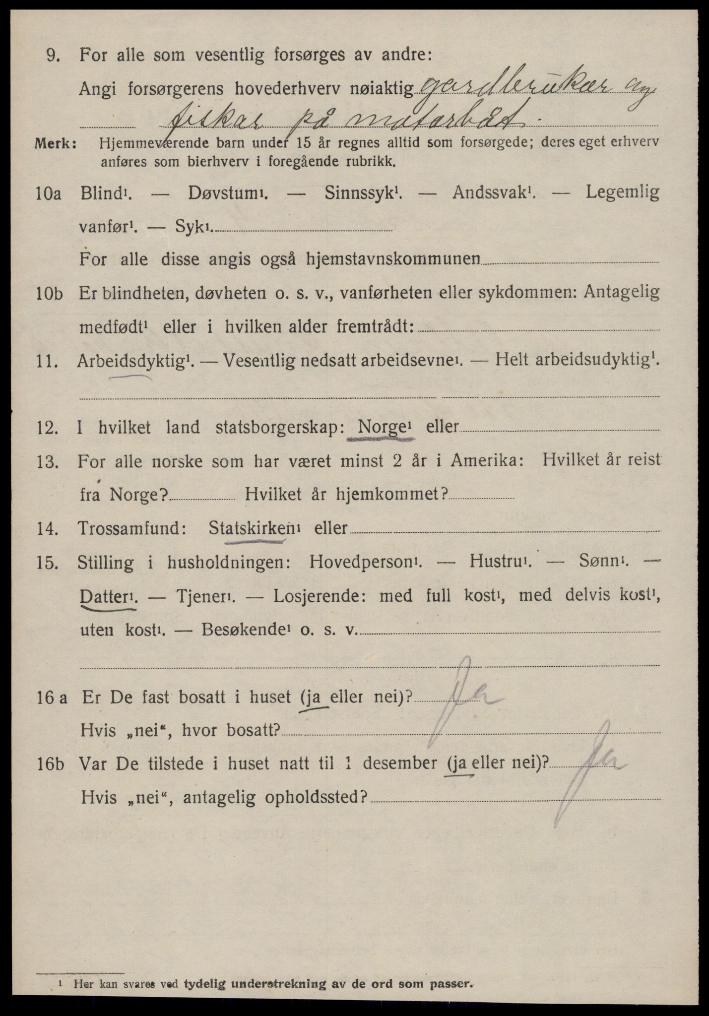 SAT, 1920 census for Vigra, 1920, p. 1745