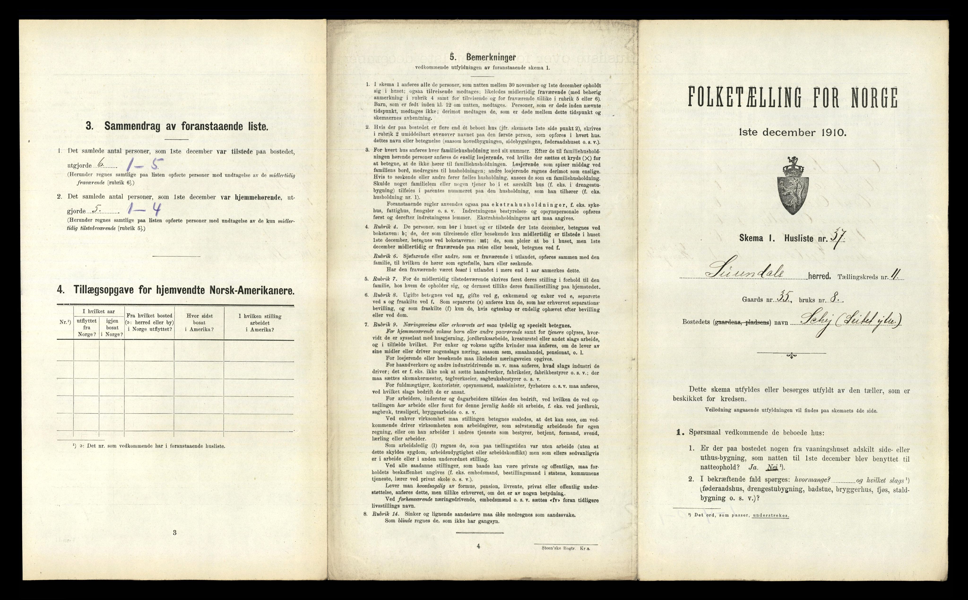 RA, 1910 census for Surnadal, 1910, p. 777