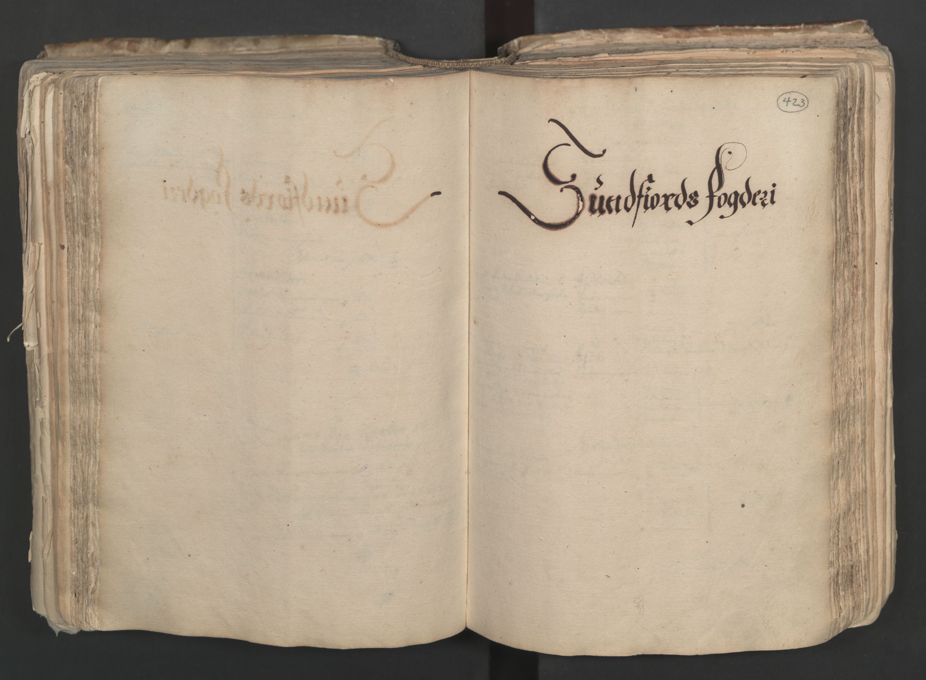 Rentekammeret inntil 1814, Realistisk ordnet avdeling, AV/RA-EA-4070/L/L0024/0001: Bergen lagdømme: / [A]: Alminnelig jordebok og skattemanntall (6 dalers kontribusjonsskatt). Sunnhordland, Hardanger, Nordhordland, Voss, Indre Sogn, Ytre Sogn, Sunnfjord, Nordfjord og Sunnmøre fogderi., 1661, p. 422b-423a