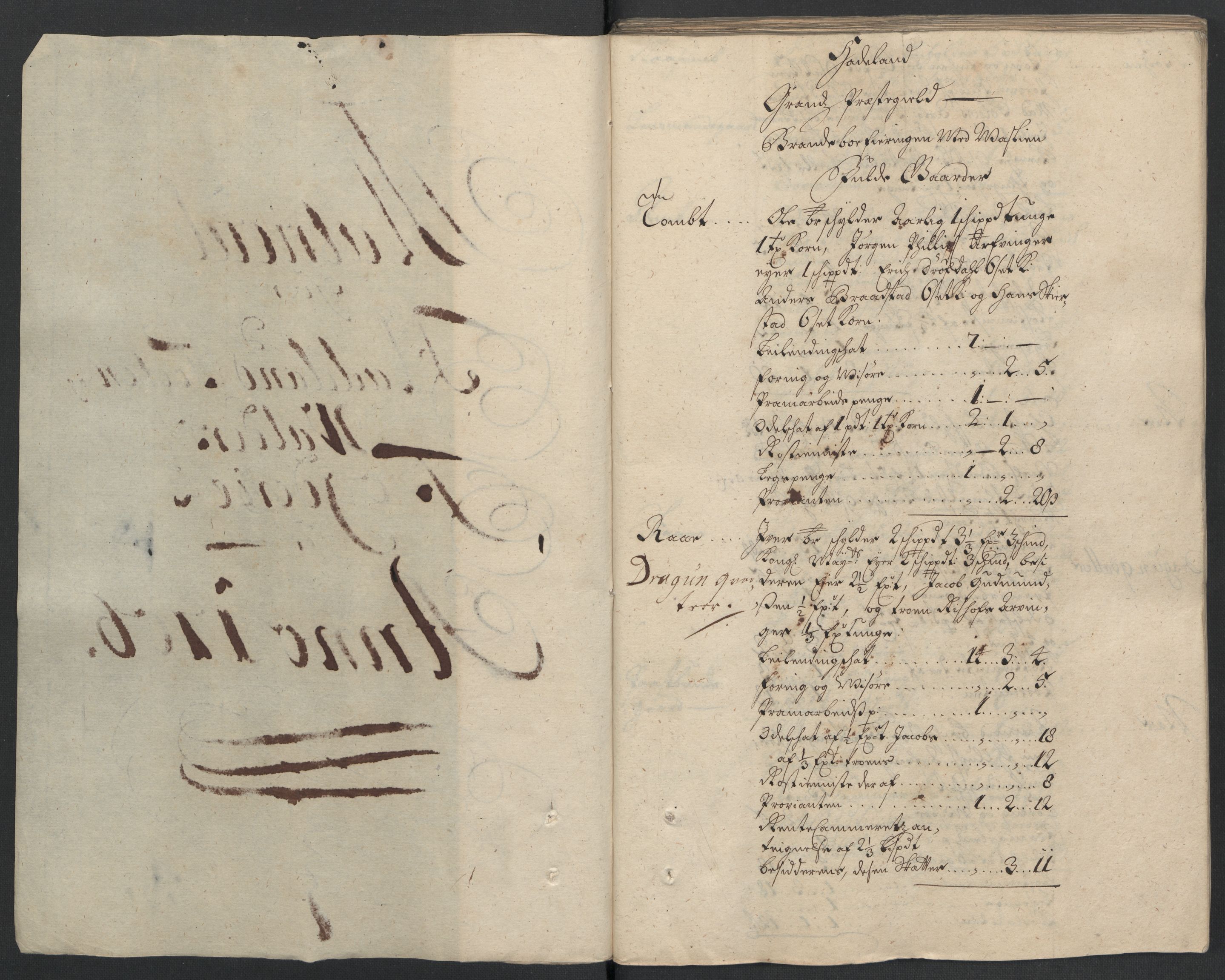 Rentekammeret inntil 1814, Reviderte regnskaper, Fogderegnskap, AV/RA-EA-4092/R18/L1304: Fogderegnskap Hadeland, Toten og Valdres, 1706, p. 21