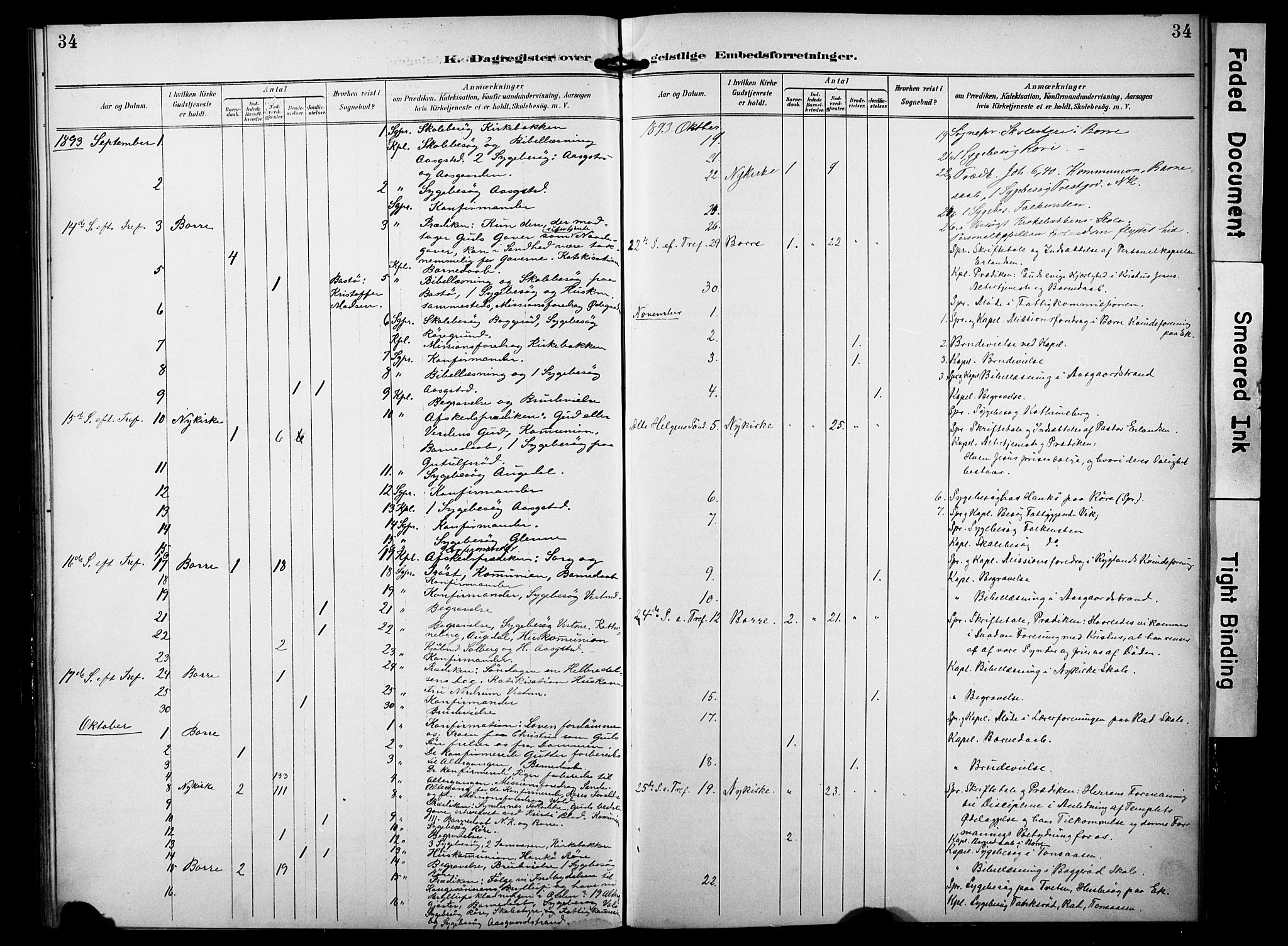 Borre kirkebøker, SAKO/A-338/F/Fa/L0010: Parish register (official) no. I 10, 1892-1896, p. 34