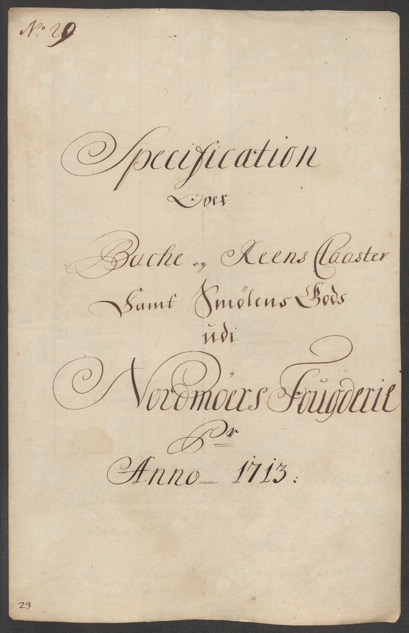 Rentekammeret inntil 1814, Reviderte regnskaper, Fogderegnskap, RA/EA-4092/R56/L3747: Fogderegnskap Nordmøre, 1713, p. 177