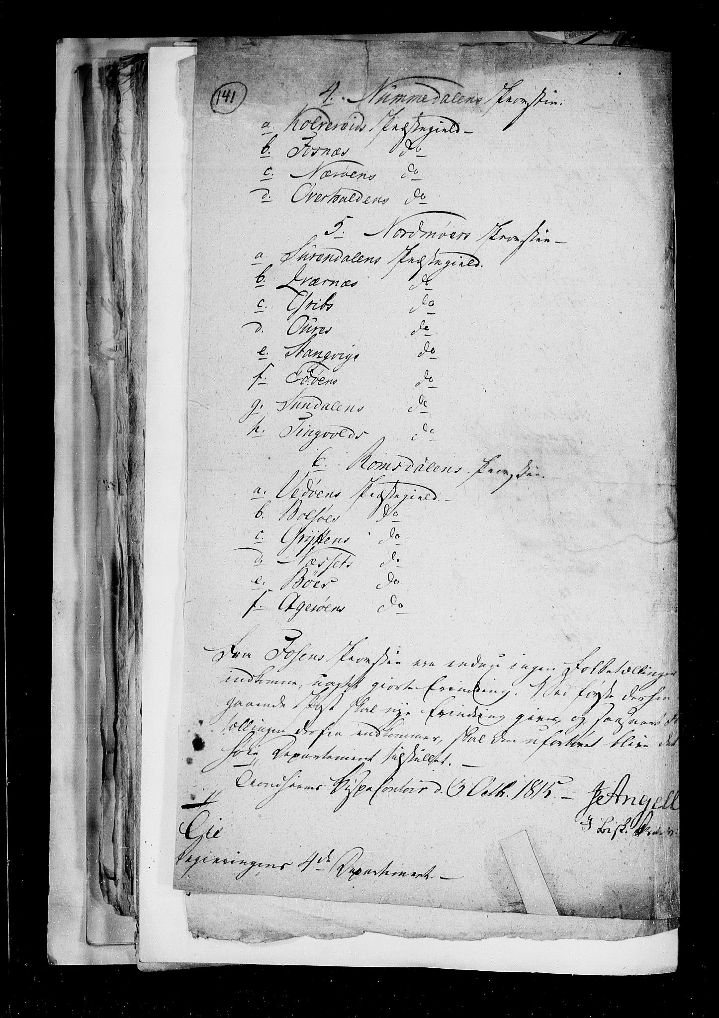 RA, Census 1815, vol. 2: Bergen stift and Trondheim stift, 1815, p. 87