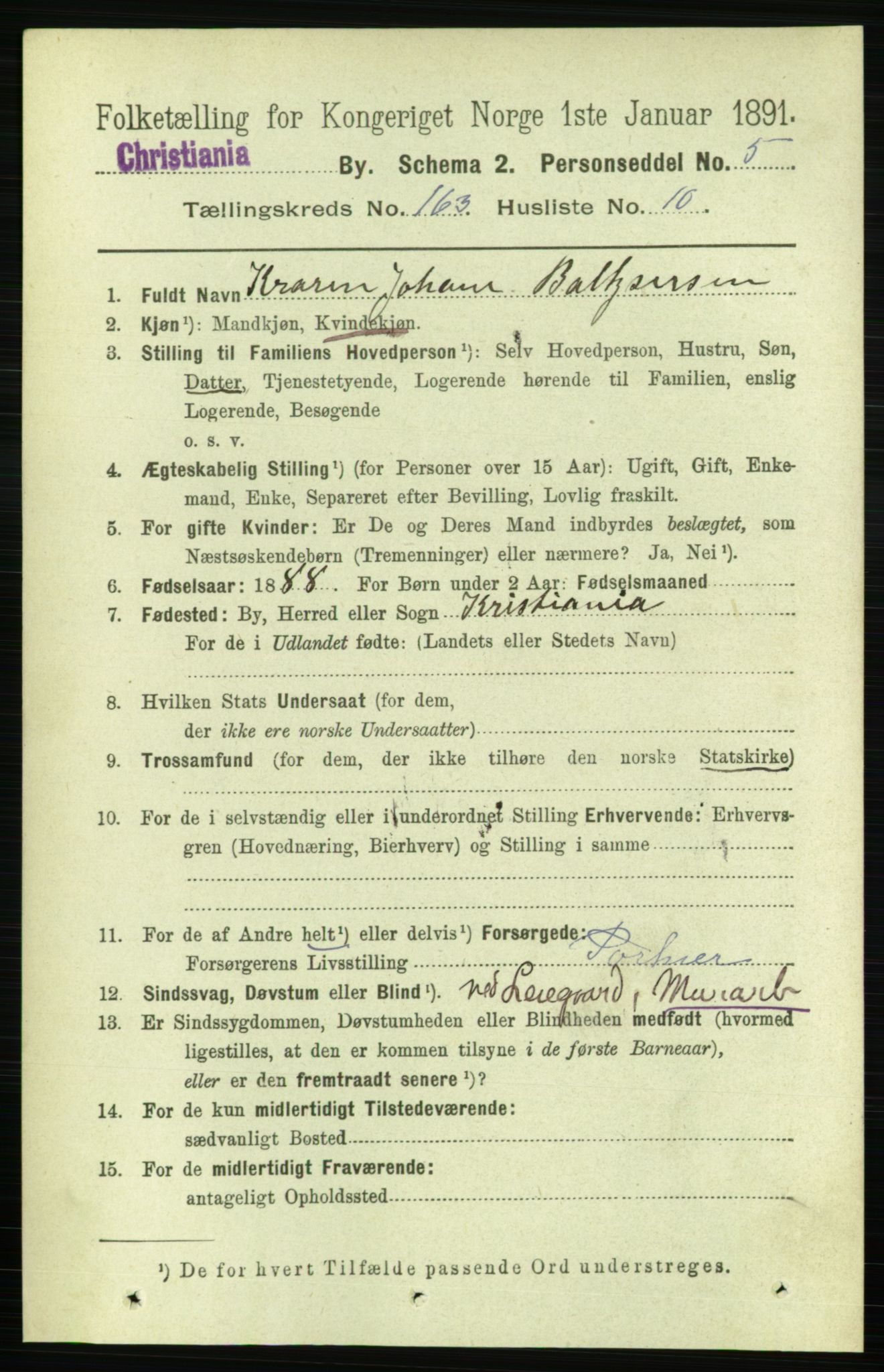 RA, 1891 census for 0301 Kristiania, 1891, p. 93779