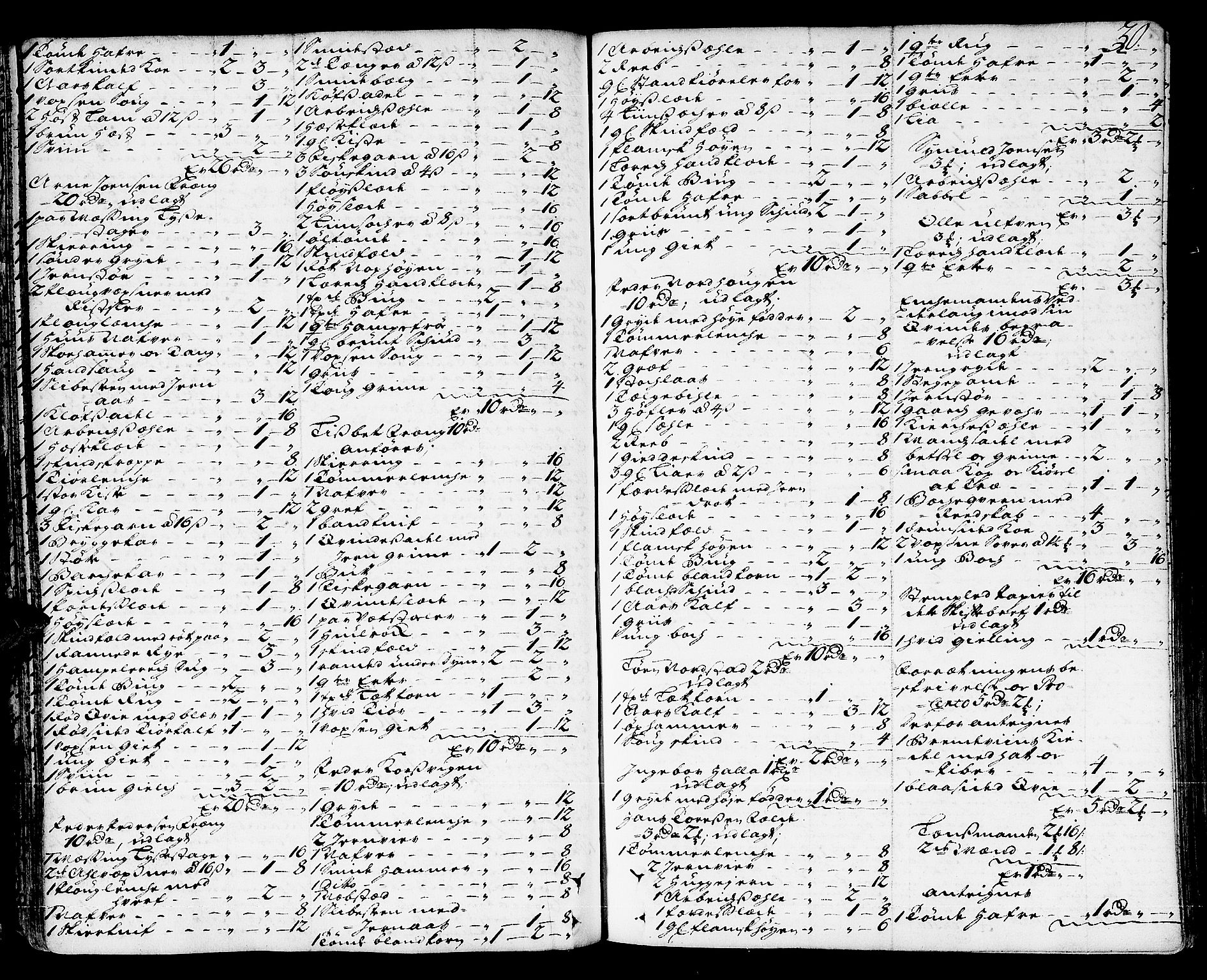 Hedemarken sorenskriveri, AV/SAH-TING-034/J/Ja/L0005: Skifteprotokoll, 1713-1721, p. 29b-30a