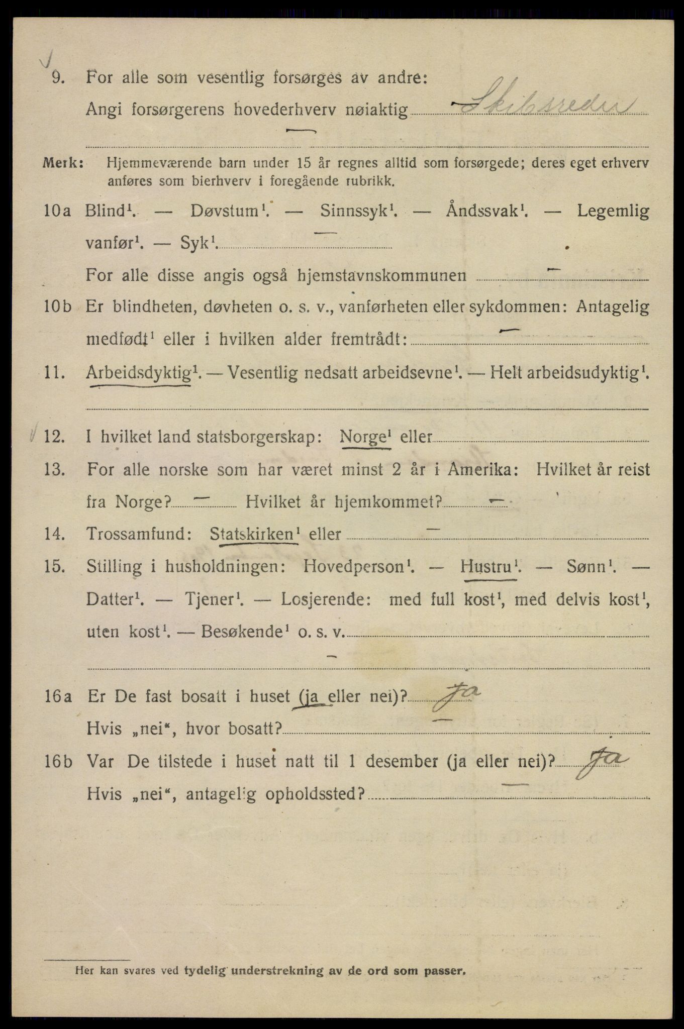 SAO, 1920 census for Kristiania, 1920, p. 527964