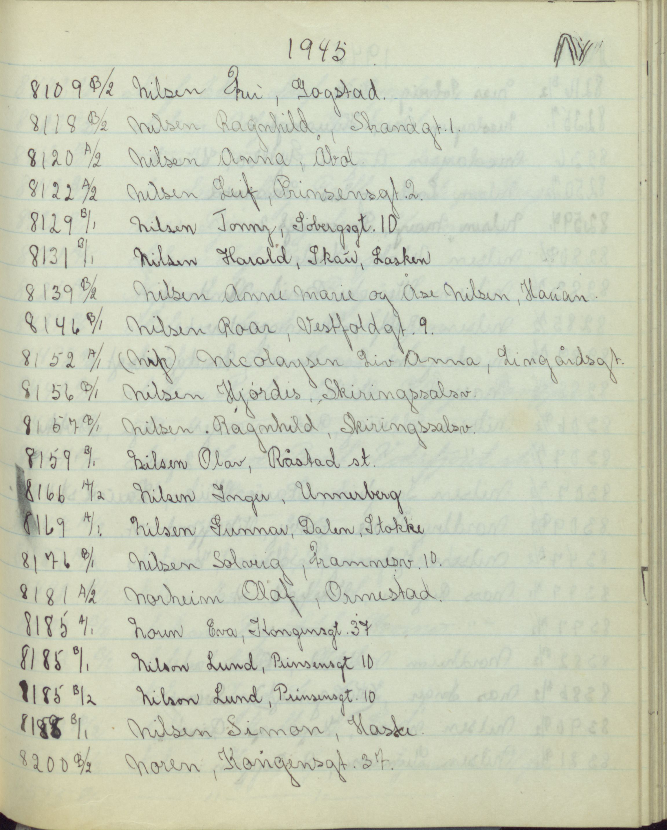 Pa 1494 - Jørgensen, Antonius. Fotograf, VEMU/A-2760/F/Fb, 1927-1984, p. 4589
