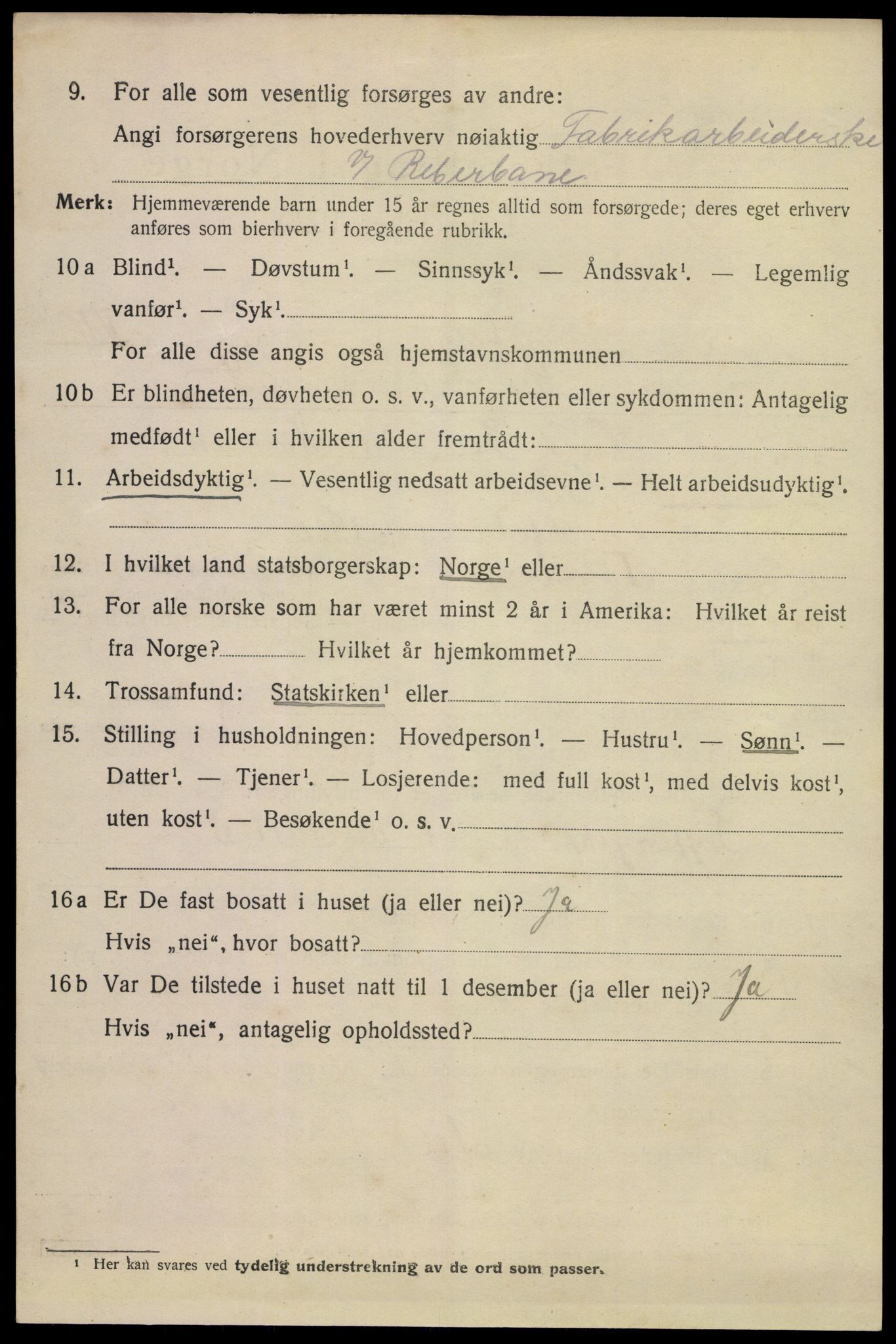 SAKO, 1920 census for Tønsberg, 1920, p. 21246