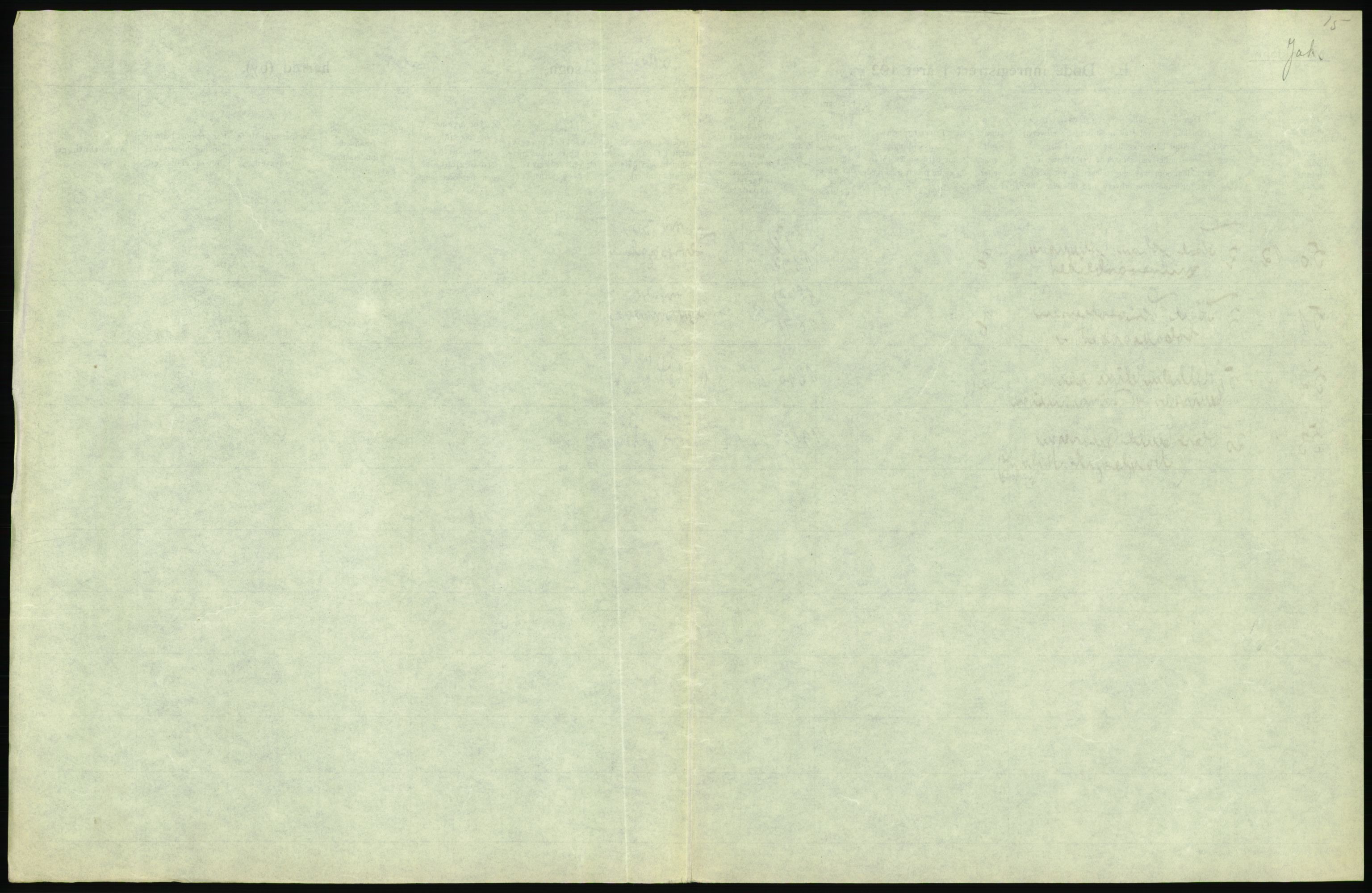 Statistisk sentralbyrå, Sosiodemografiske emner, Befolkning, AV/RA-S-2228/D/Df/Dfc/Dfcg/L0009: Oslo: Døde menn, 1927, p. 413