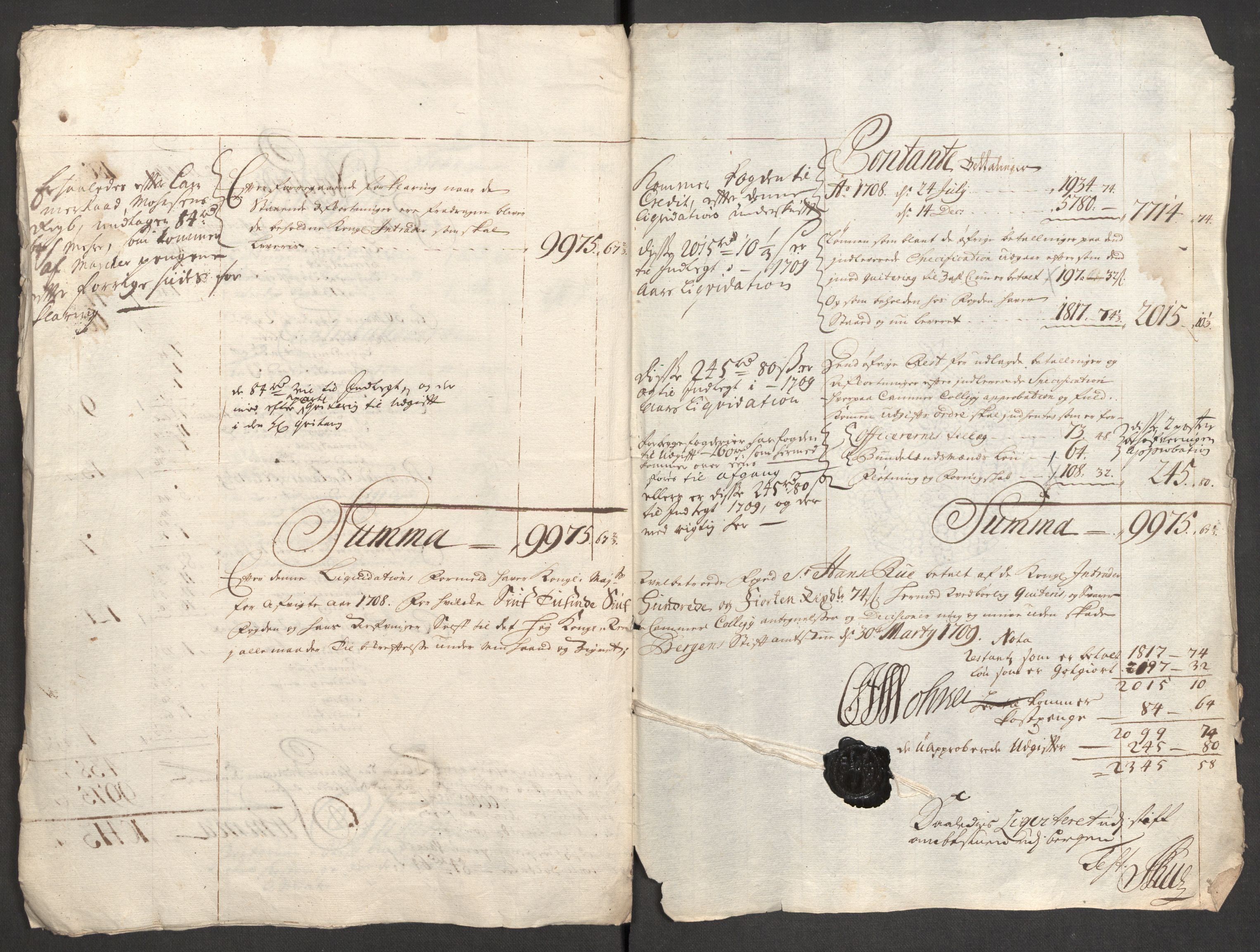 Rentekammeret inntil 1814, Reviderte regnskaper, Fogderegnskap, AV/RA-EA-4092/R53/L3431: Fogderegnskap Sunn- og Nordfjord, 1708, p. 16