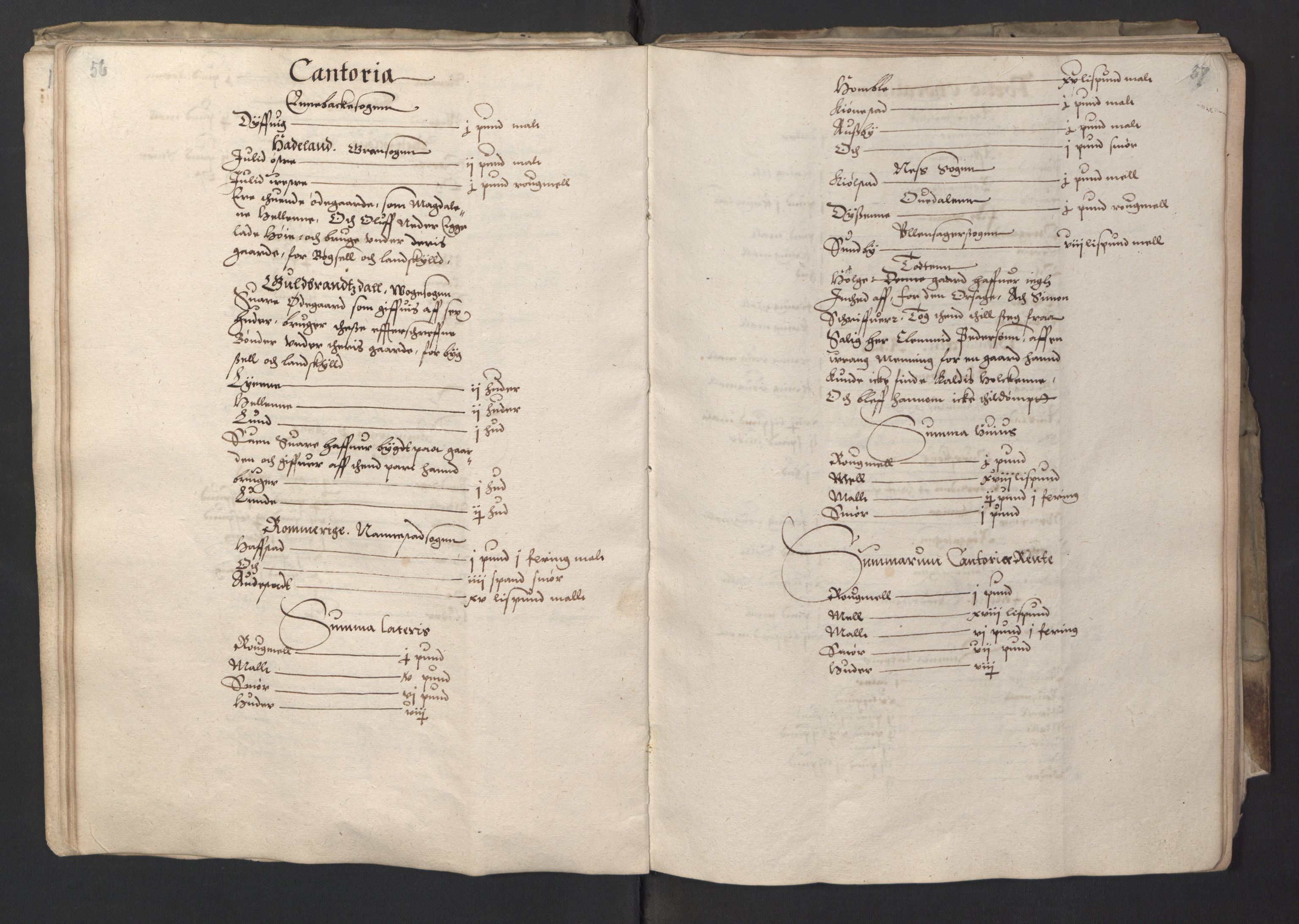 Stattholderembetet 1572-1771, AV/RA-EA-2870/Ek/L0001/0001: Jordebøker før 1624 og til utligning av garnisonsskatt 1624-1626: / Jordebok for Oslo kapitel, 1595, p. 34