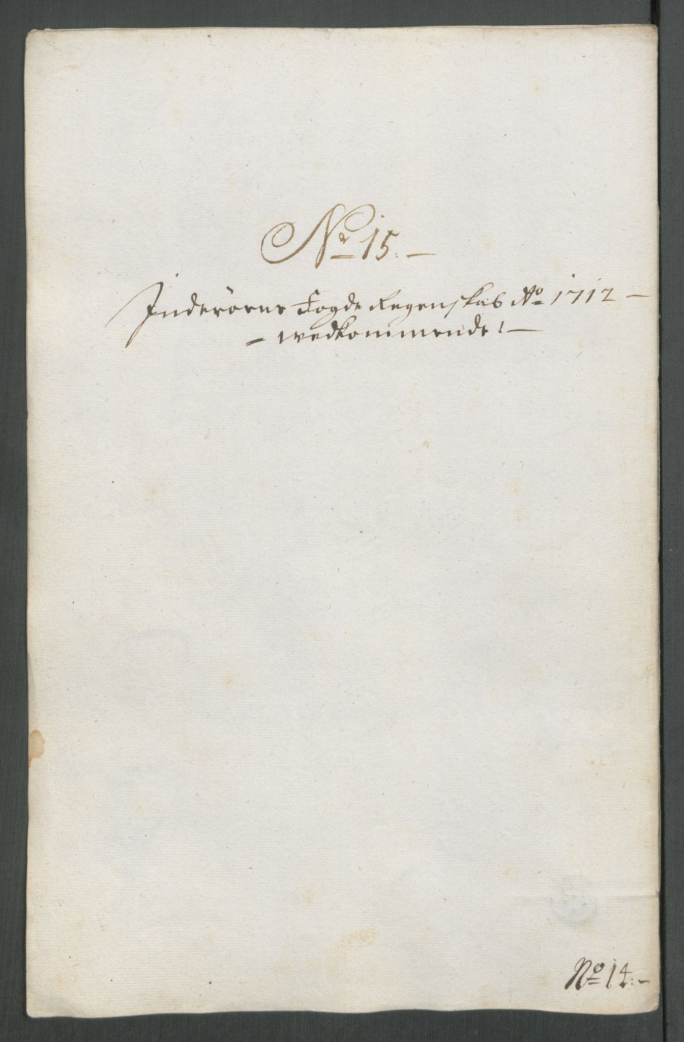 Rentekammeret inntil 1814, Reviderte regnskaper, Fogderegnskap, RA/EA-4092/R63/L4320: Fogderegnskap Inderøy, 1712, p. 208