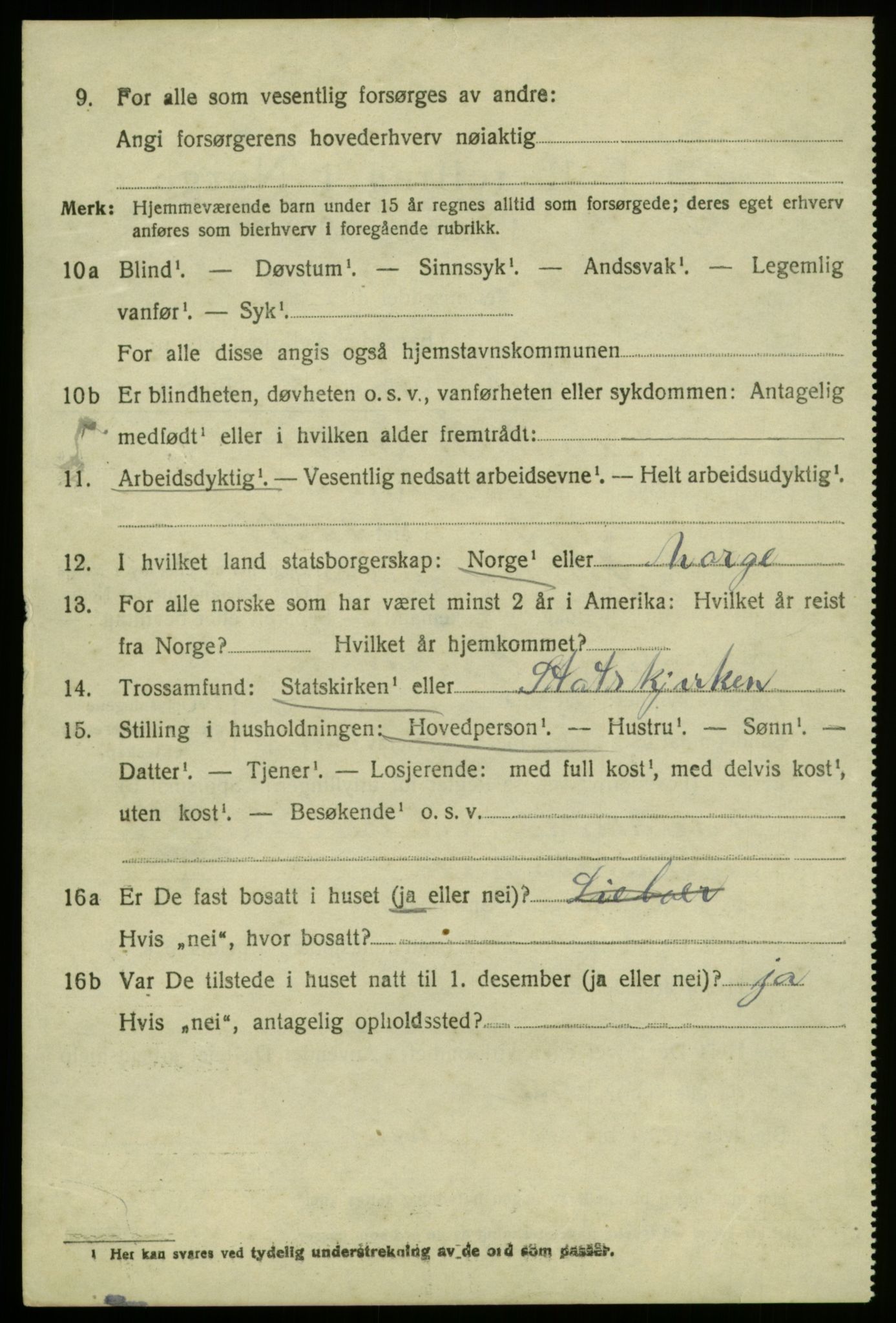 SAB, 1920 census for Laksevåg, 1920, p. 15183