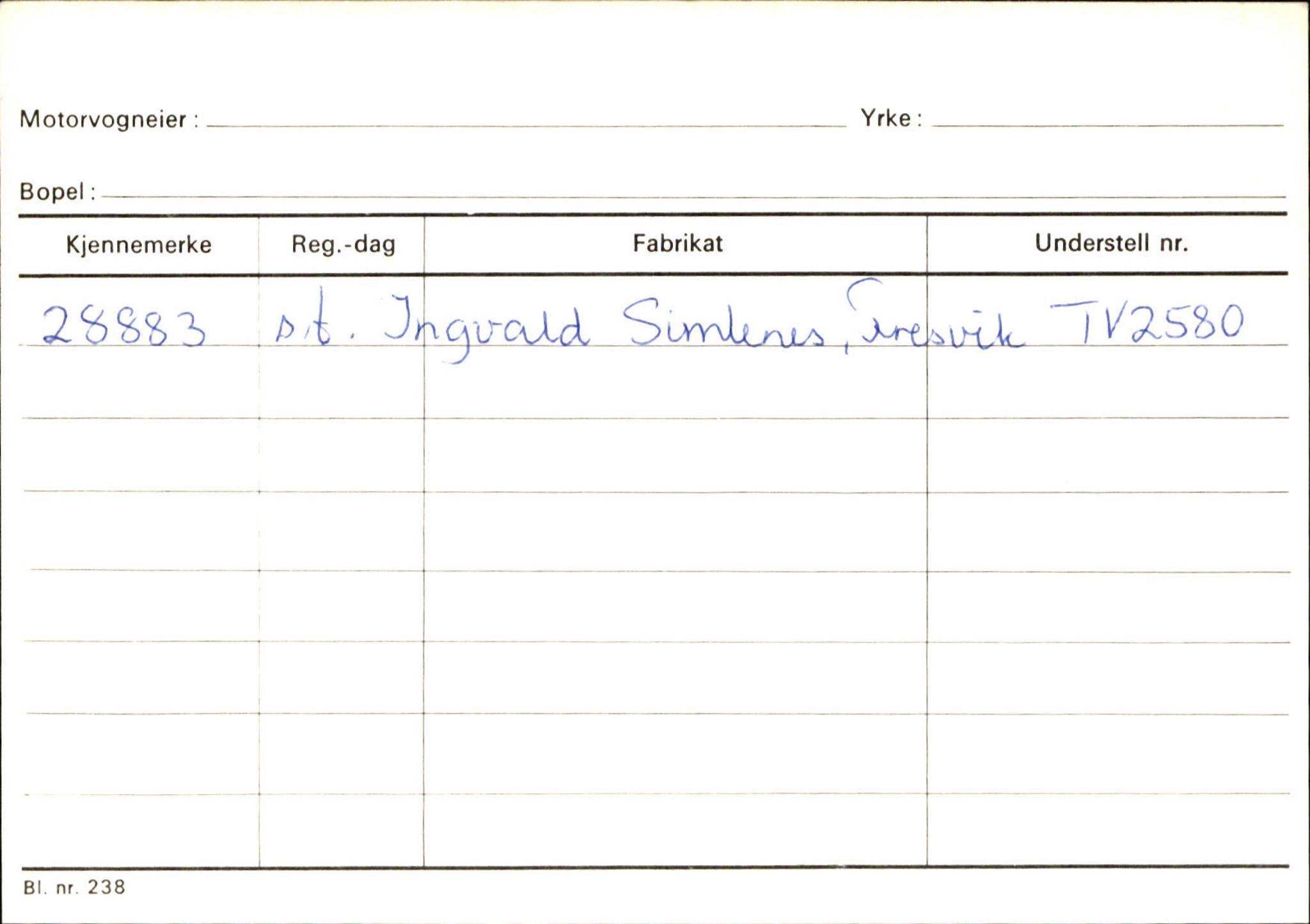 Statens vegvesen, Sogn og Fjordane vegkontor, SAB/A-5301/4/F/L0126: Eigarregister Fjaler M-Å. Leikanger A-Å, 1945-1975, p. 1929