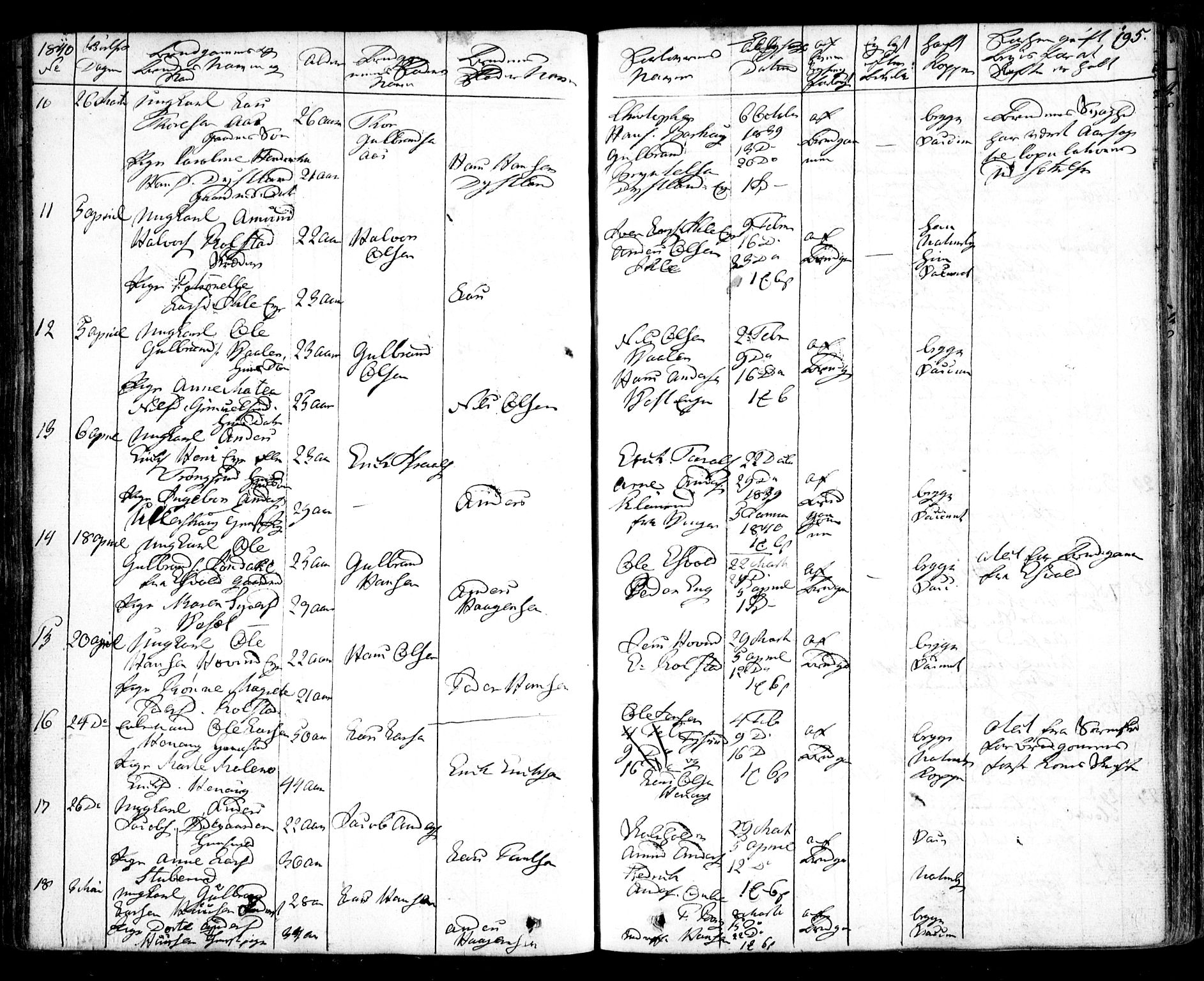 Nes prestekontor Kirkebøker, SAO/A-10410/F/Fa/L0006: Parish register (official) no. I 6, 1833-1845, p. 195