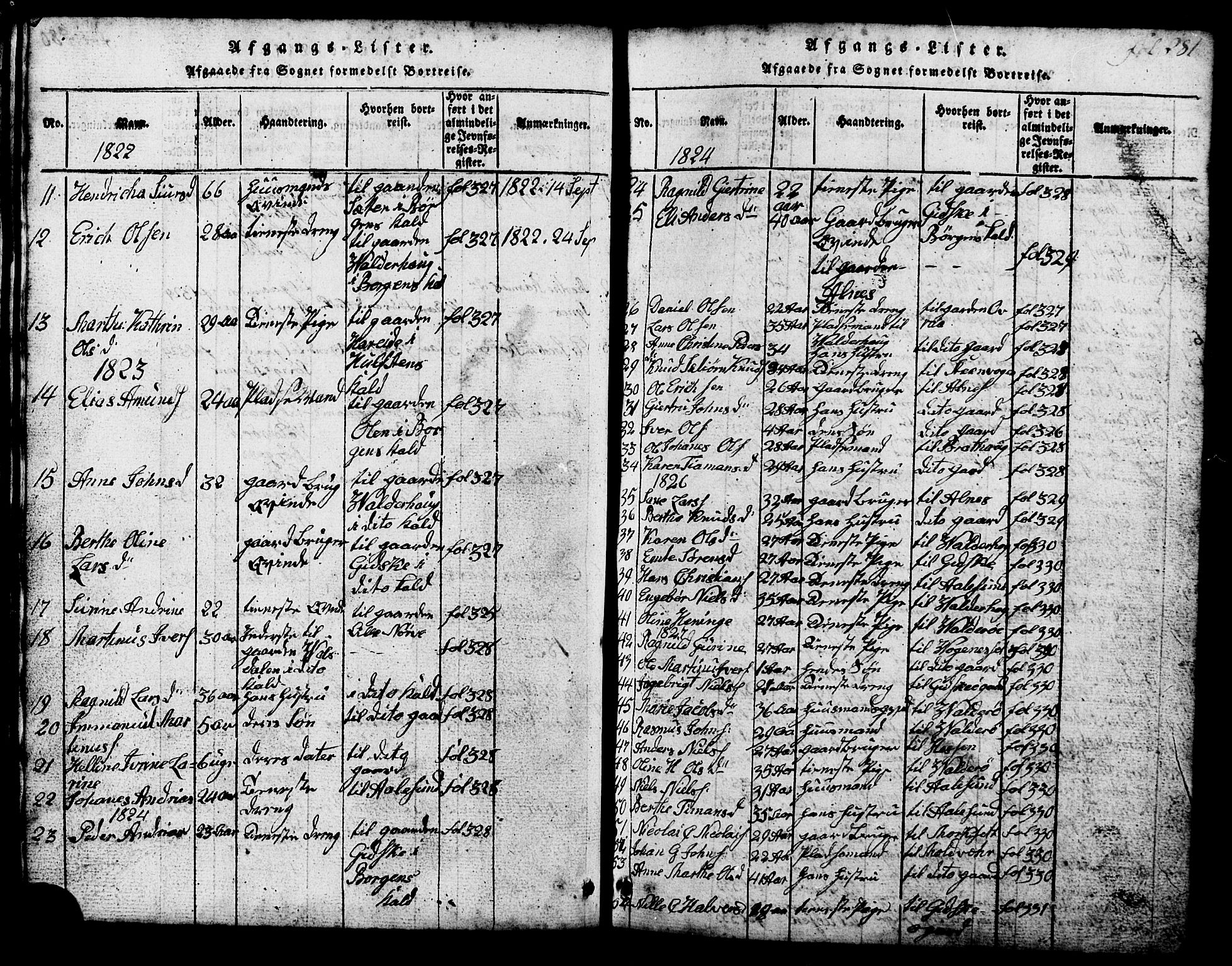 Ministerialprotokoller, klokkerbøker og fødselsregistre - Møre og Romsdal, SAT/A-1454/537/L0520: Parish register (copy) no. 537C01, 1819-1868, p. 281