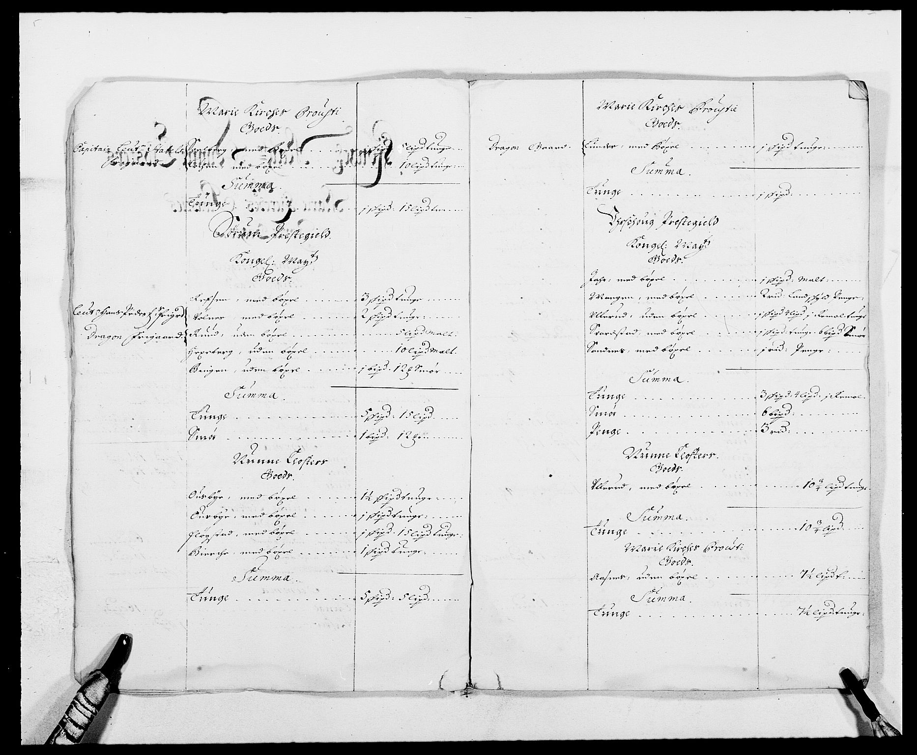 Rentekammeret inntil 1814, Reviderte regnskaper, Fogderegnskap, AV/RA-EA-4092/R11/L0574: Fogderegnskap Nedre Romerike, 1689-1690, p. 322