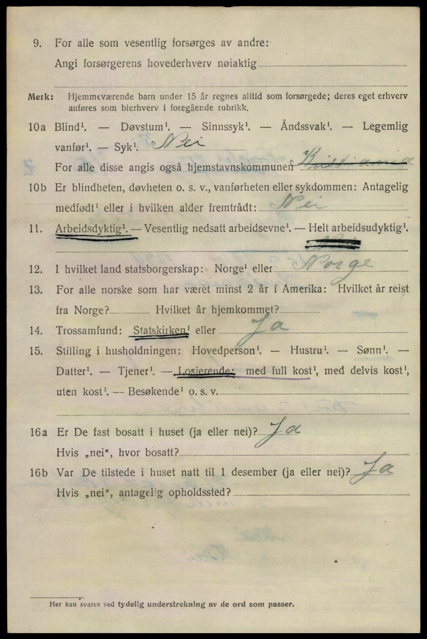 SAO, 1920 census for Kristiania, 1920, p. 238304