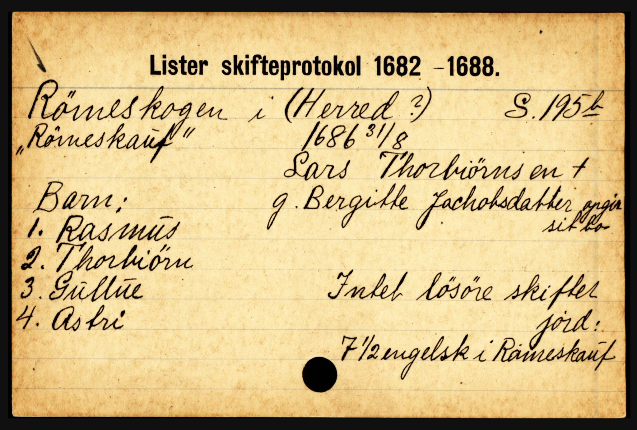 Lister sorenskriveri, AV/SAK-1221-0003/H, p. 31495