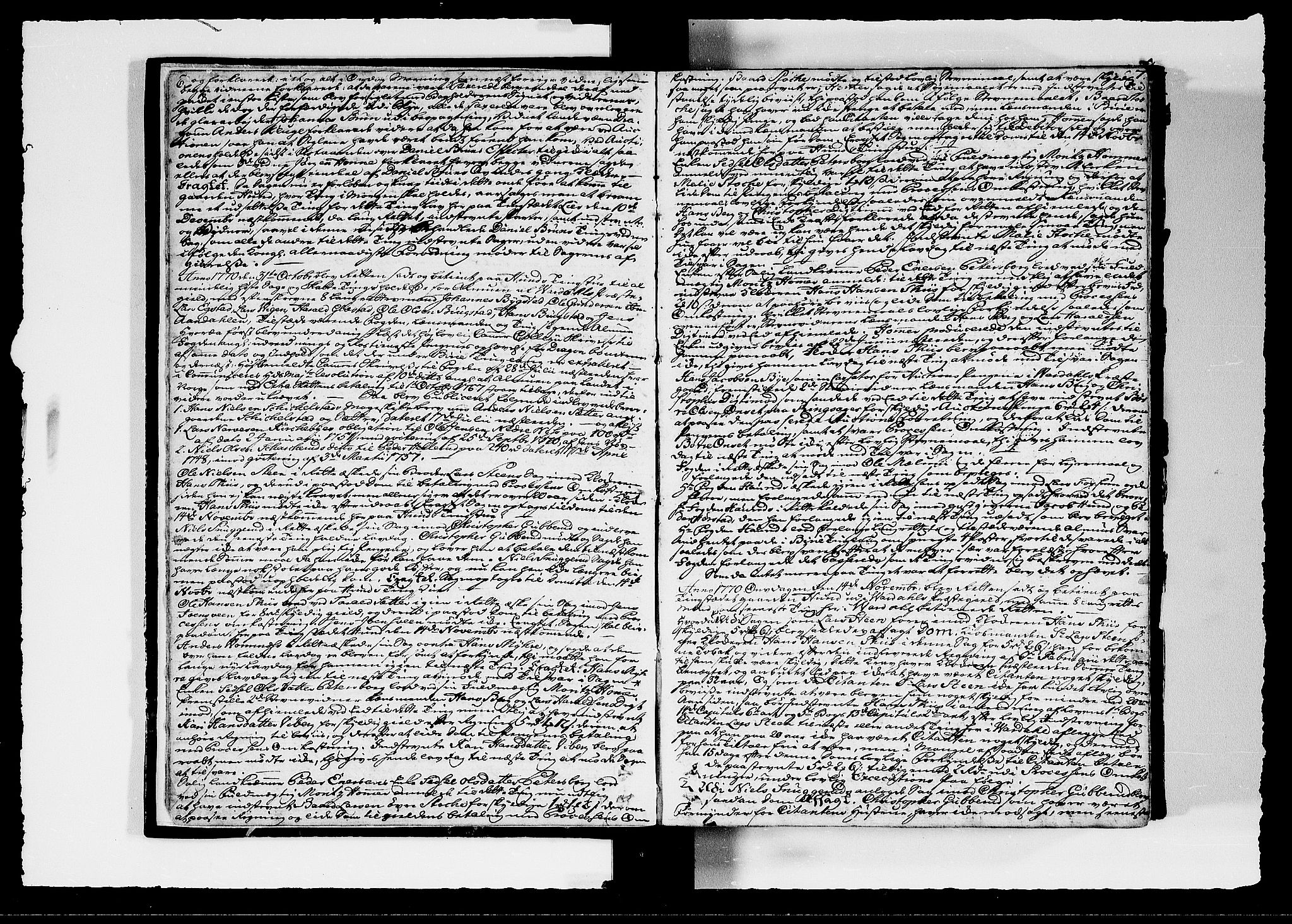 Toten tingrett, AV/SAH-TING-006/G/Gb/Gba/L0037: Tingbok, 1770-1775, p. 6-7