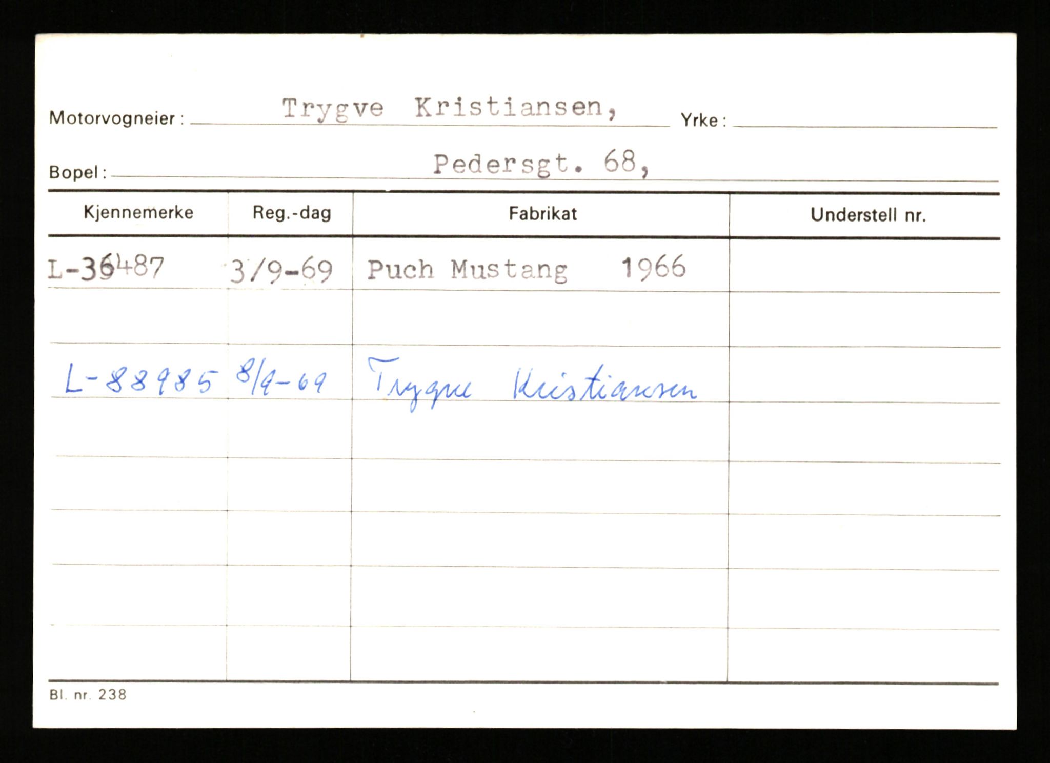 Stavanger trafikkstasjon, SAST/A-101942/0/G/L0006: Registreringsnummer: 34250 - 49007, 1930-1971, p. 663