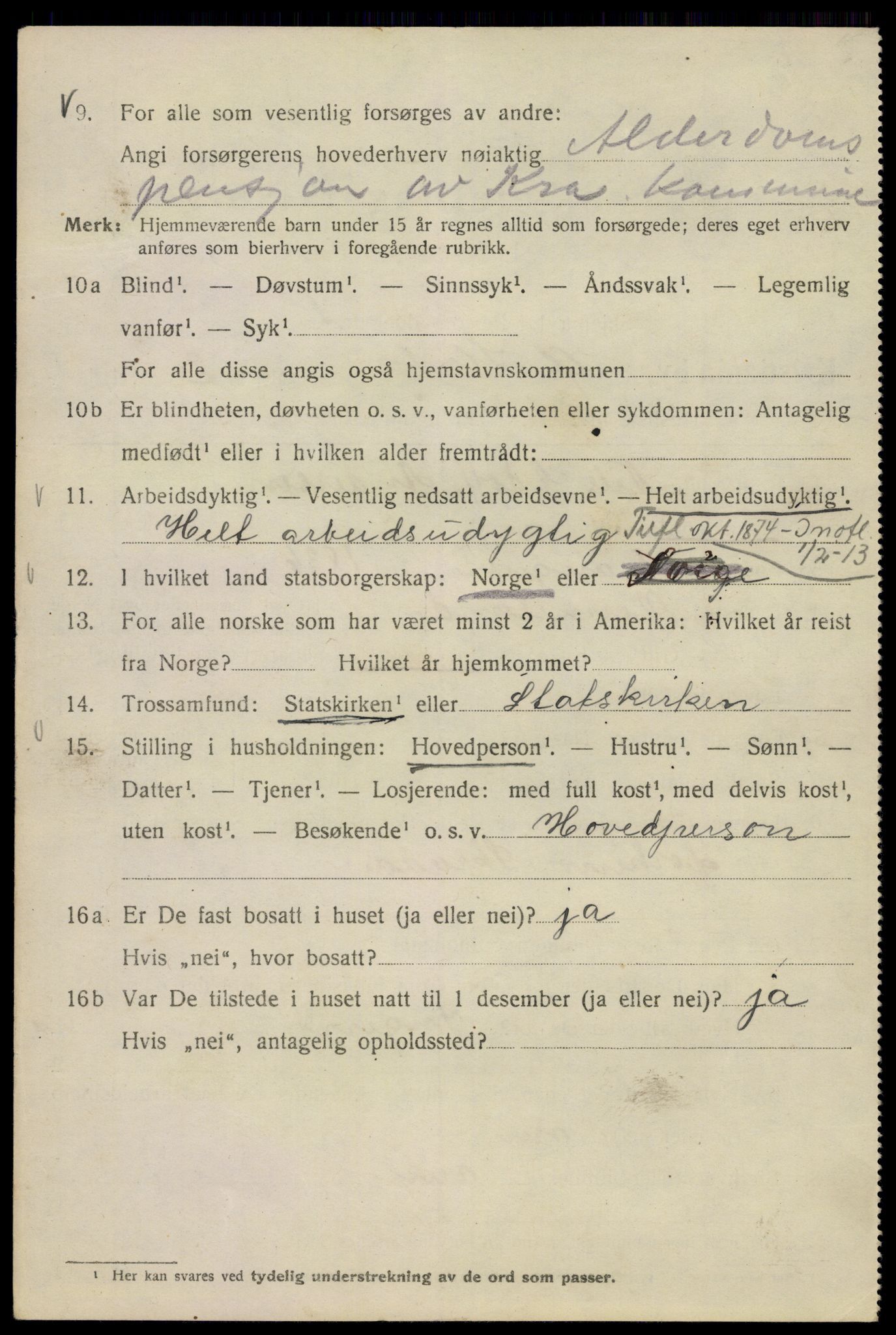 SAO, 1920 census for Kristiania, 1920, p. 657962