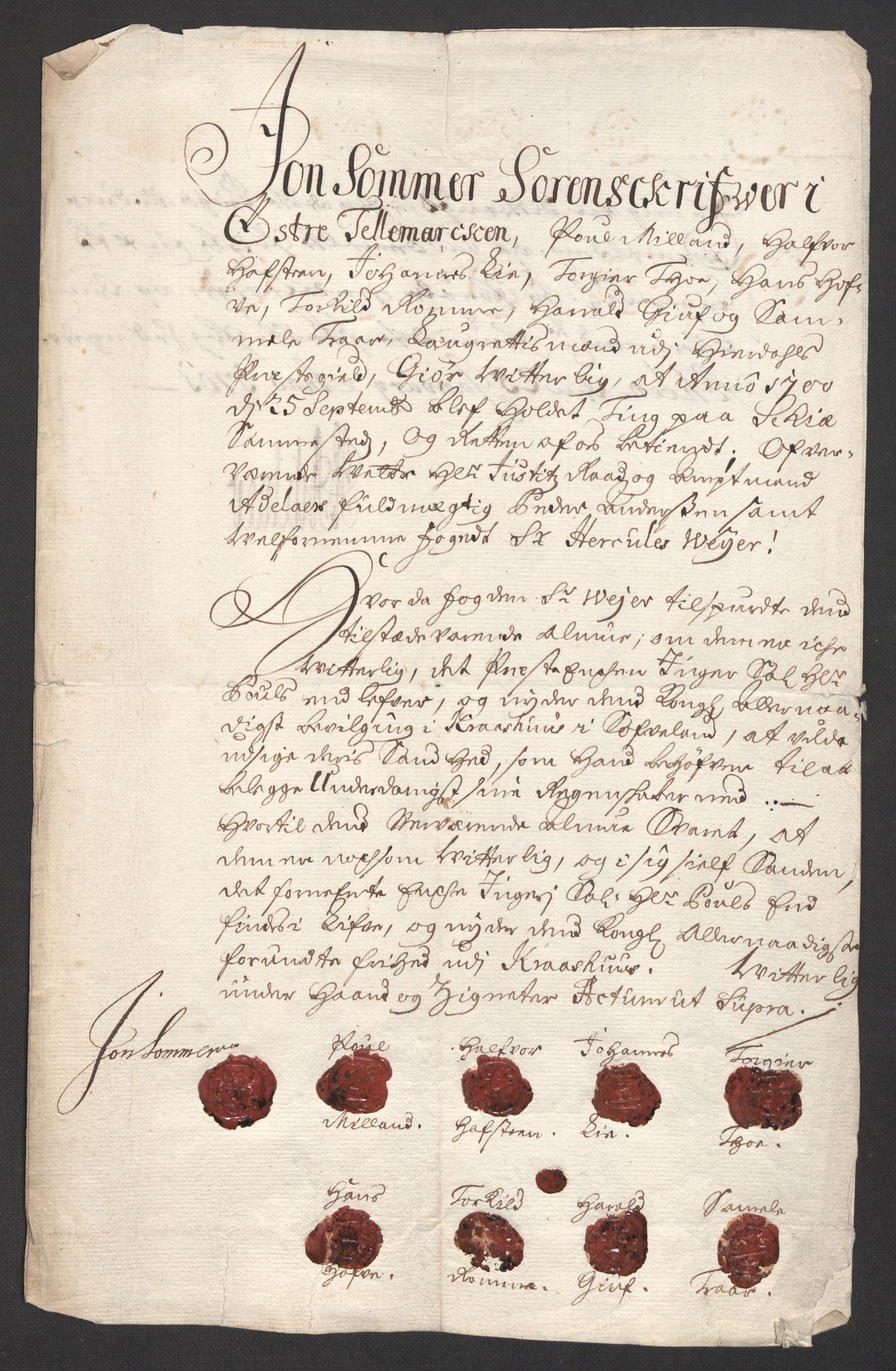 Rentekammeret inntil 1814, Reviderte regnskaper, Fogderegnskap, RA/EA-4092/R36/L2104: Fogderegnskap Øvre og Nedre Telemark og Bamble, 1700, p. 449