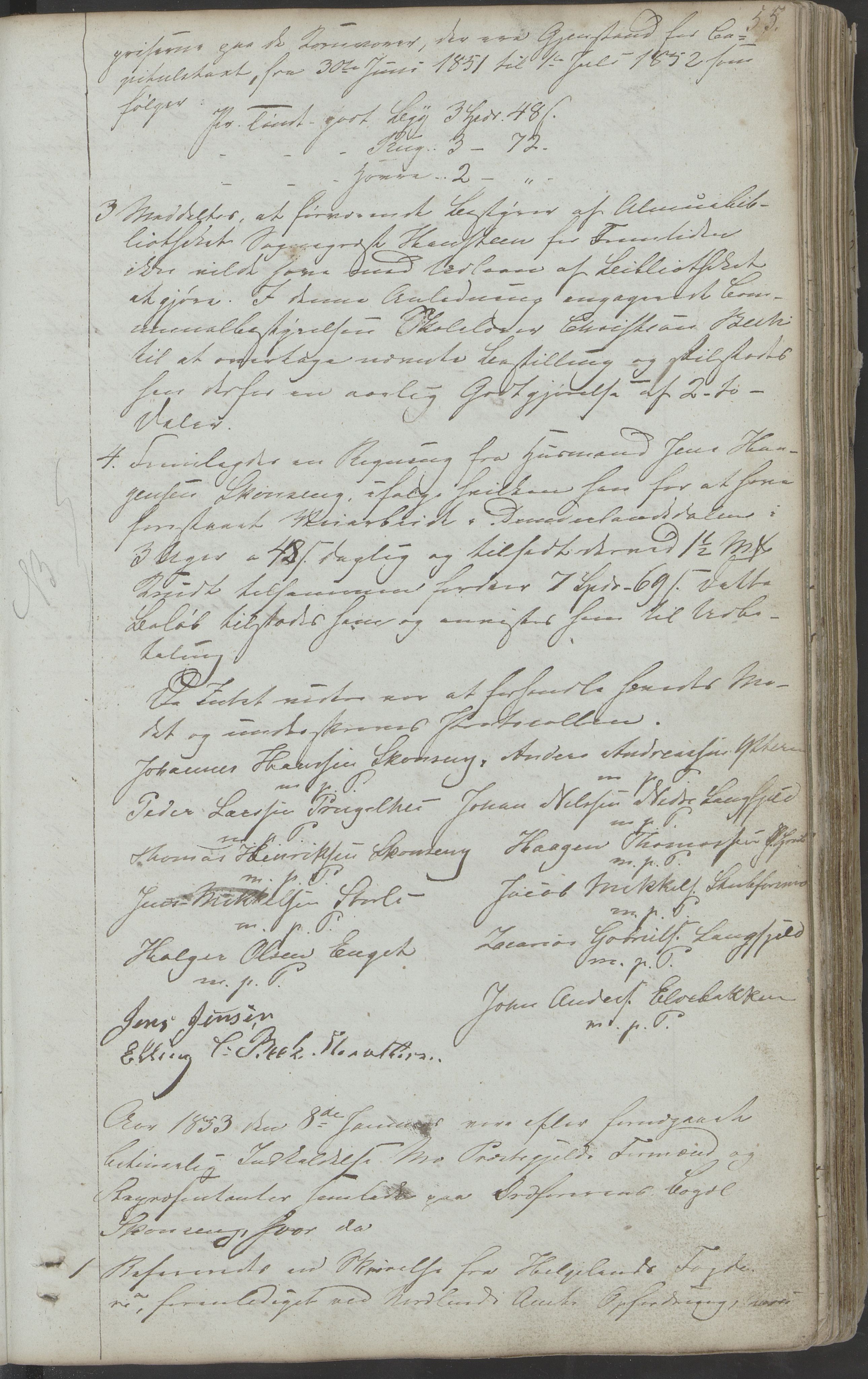 Mo kommune. Formannskapet, AIN/K-18031.150/A/Aa/L0001: Møtebok, 1838-1876, p. 55