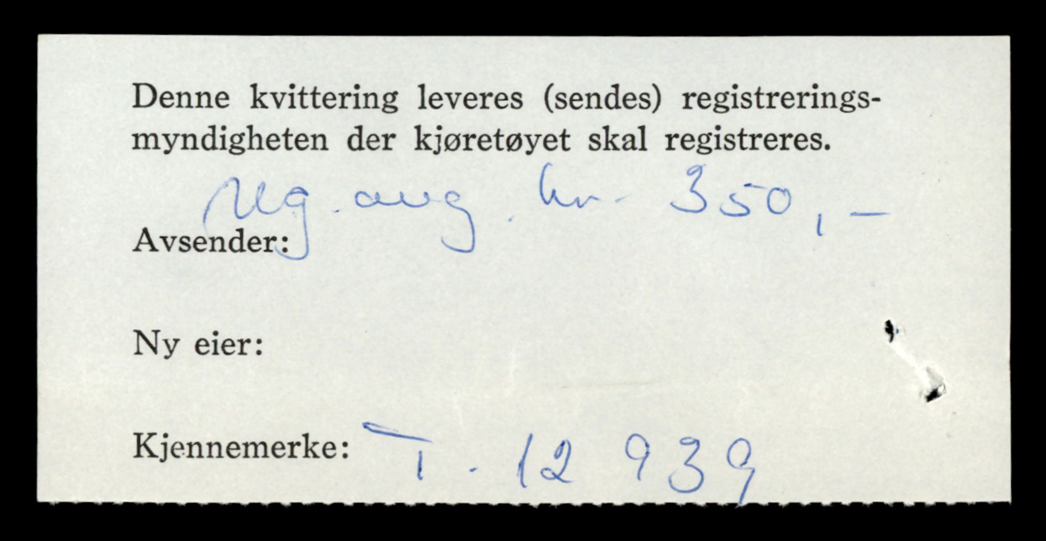 Møre og Romsdal vegkontor - Ålesund trafikkstasjon, AV/SAT-A-4099/F/Fe/L0036: Registreringskort for kjøretøy T 12831 - T 13030, 1927-1998, p. 1696