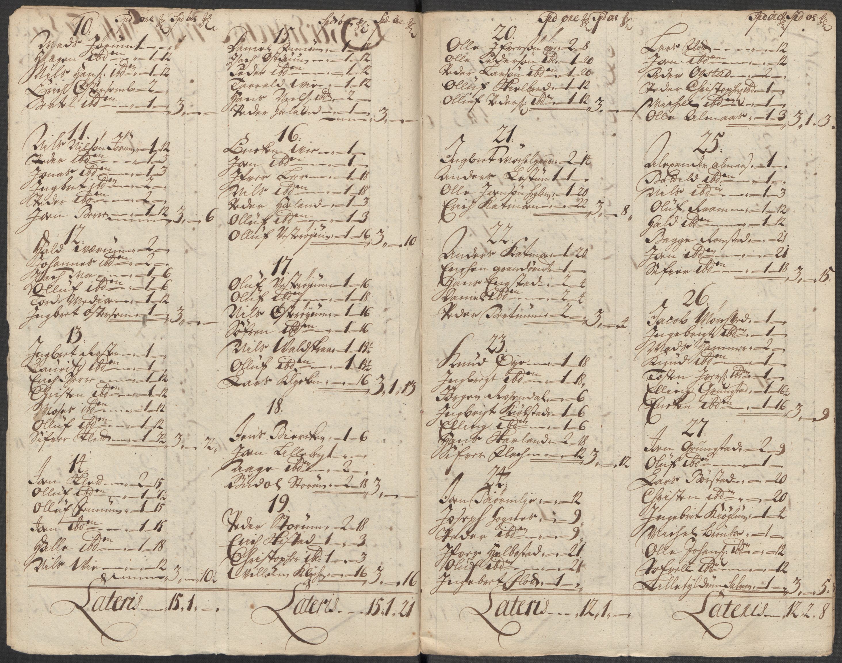 Rentekammeret inntil 1814, Reviderte regnskaper, Fogderegnskap, AV/RA-EA-4092/R64/L4437: Fogderegnskap Namdal, 1716, p. 90