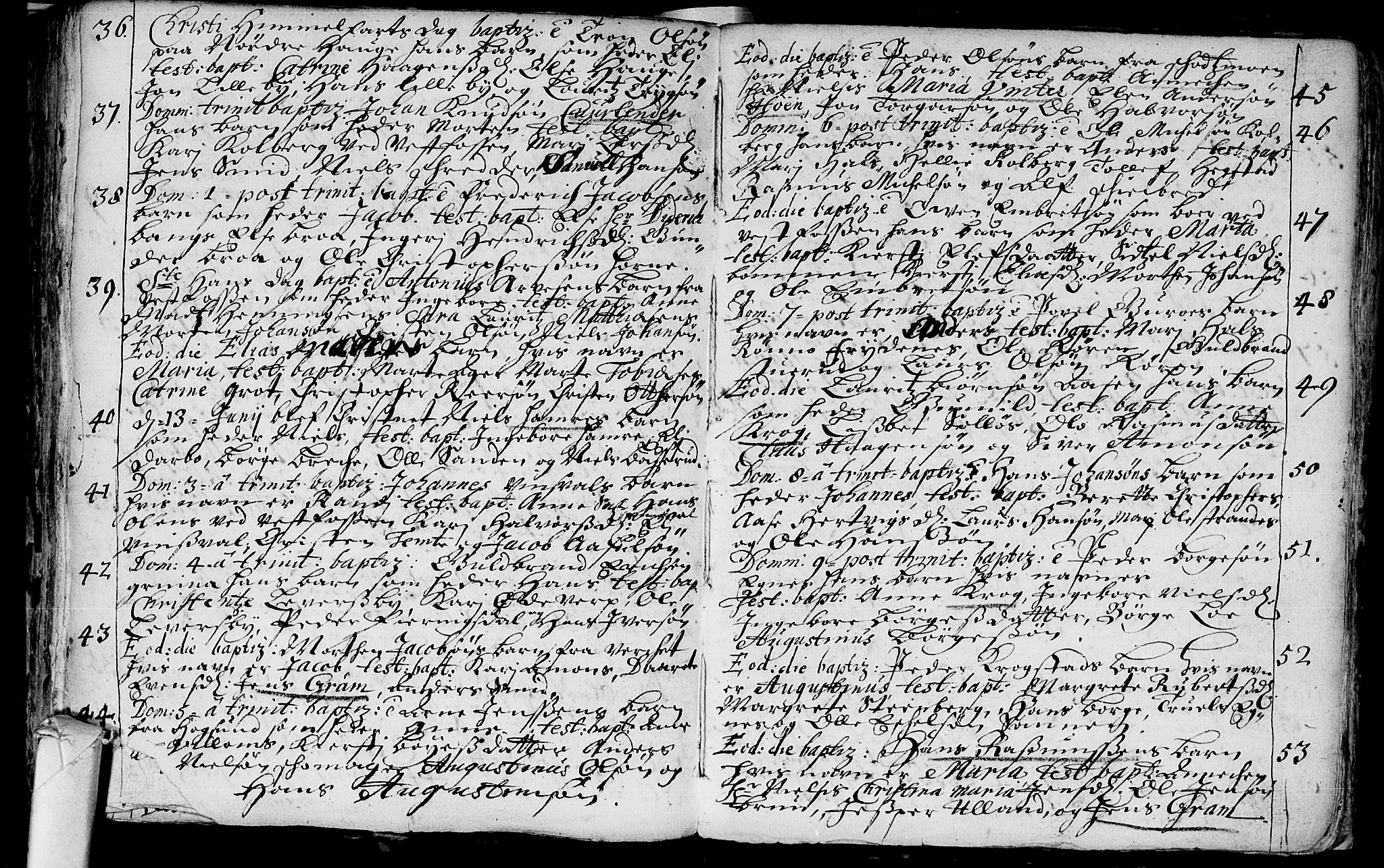 Eiker kirkebøker, AV/SAKO-A-4/F/Fa/L0001: Parish register (official) no. I 1 /1, 1683-1704