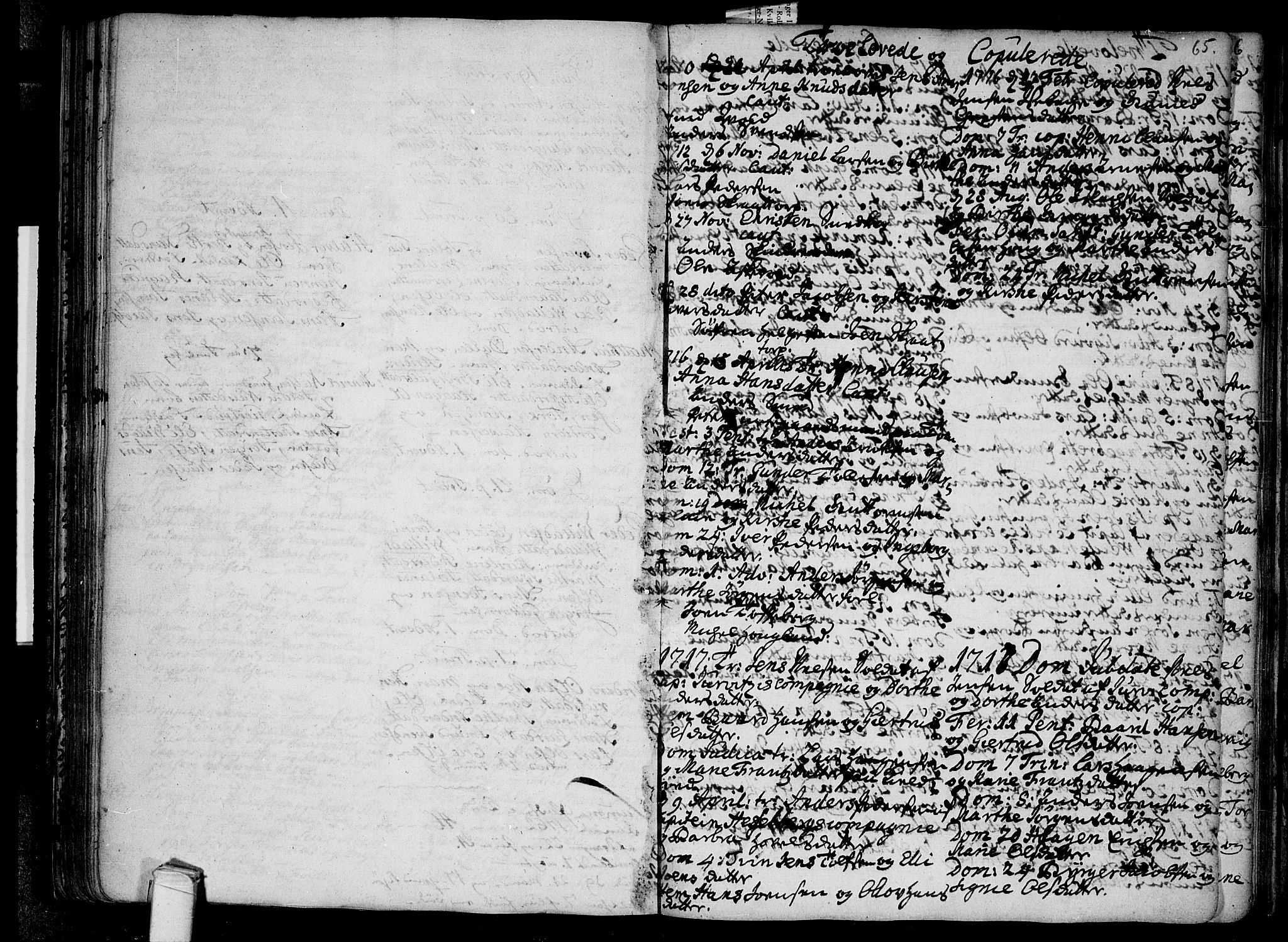 Råde prestekontor kirkebøker, SAO/A-2009/F/Fa/L0001: Parish register (official) no. 1, 1707-1762, p. 65