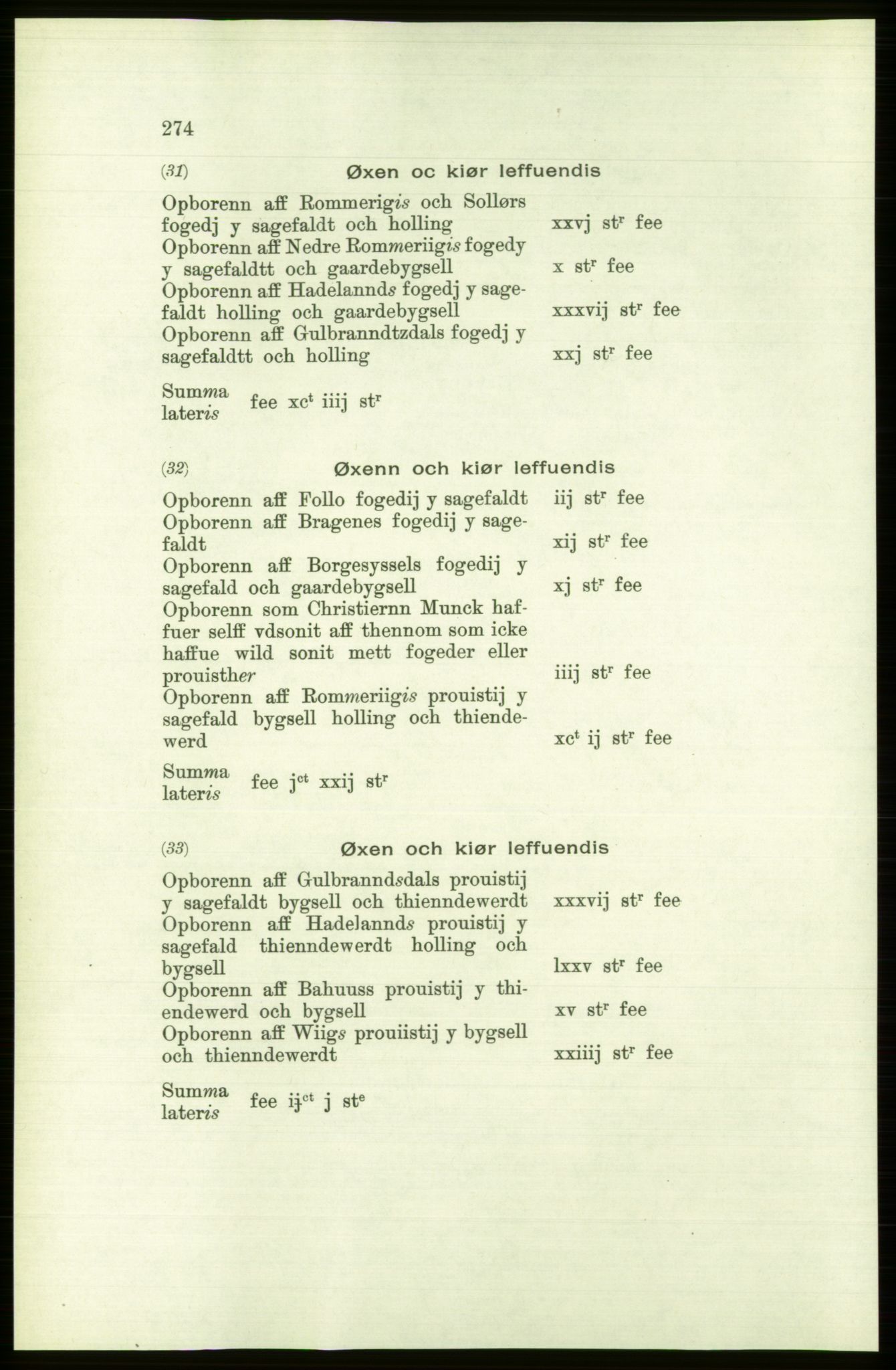 Publikasjoner utgitt av Arkivverket, PUBL/PUBL-001/C/0001: Bind 1: Rekneskap for Akershus len 1557-1558, 1557-1558, p. 274